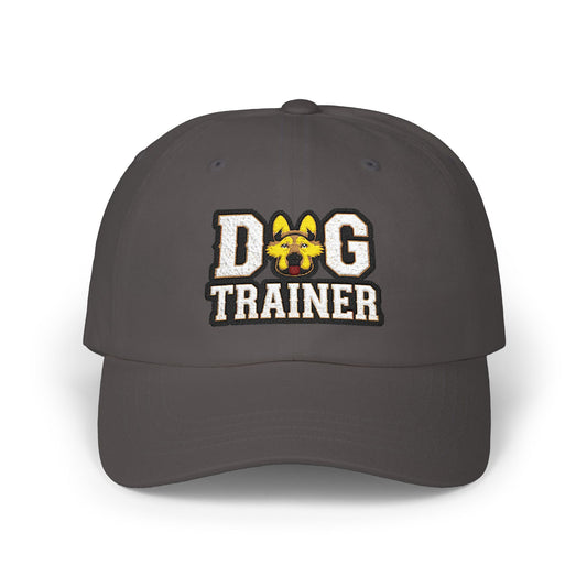 Embroidered Dog Trainer Classic Dad Cap - Perfect Gift for Dog Owners, Casual Hat, Adjustable Baseball Cap