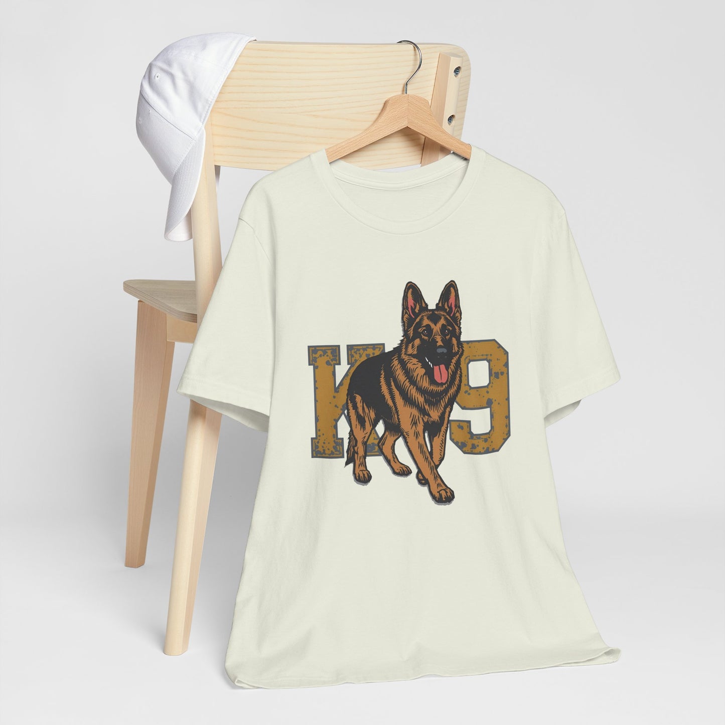 K9 Dog Lover German Shepherd Tee, Pet Owner Gift, Unisex Jersey Shirt