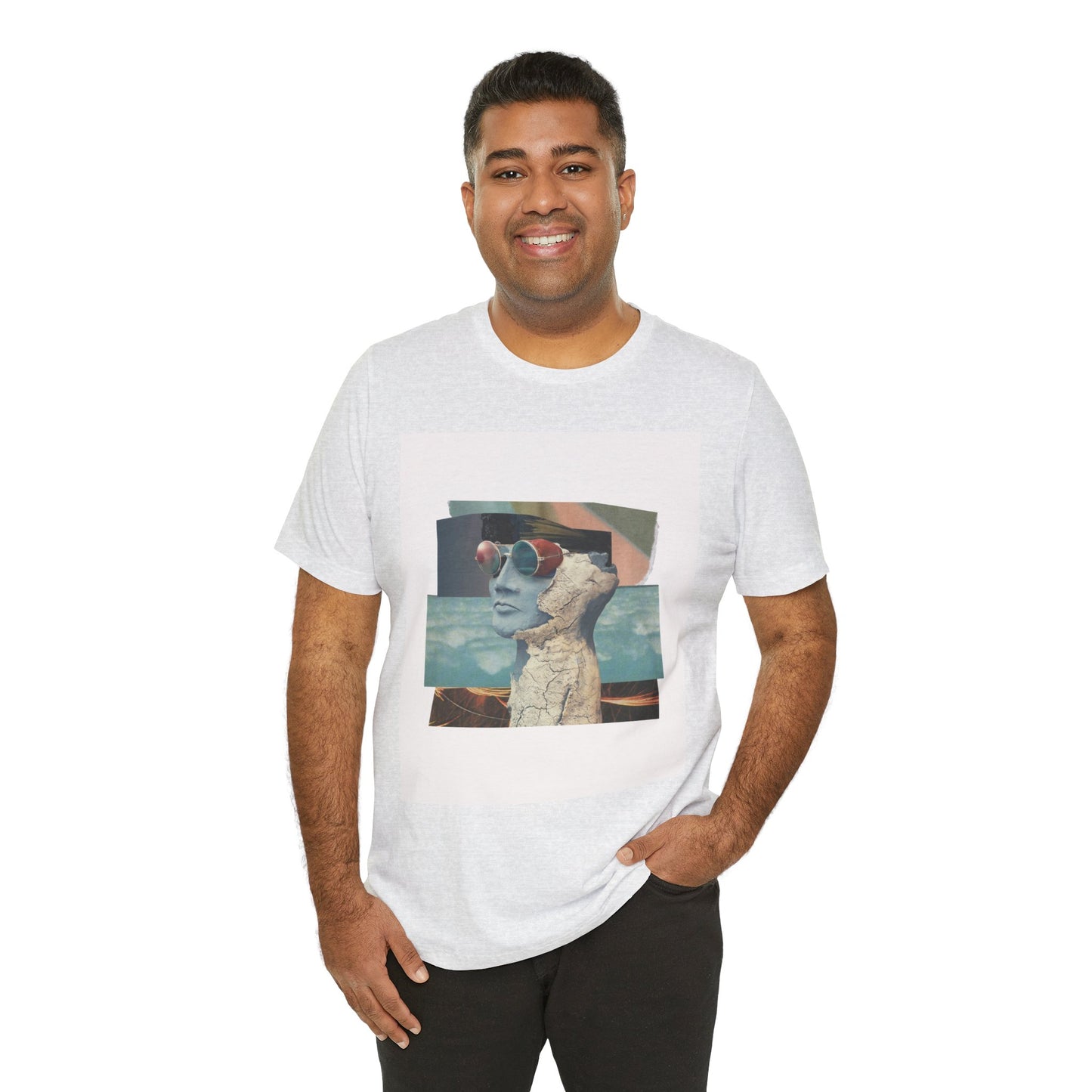 Retro Vibes Unisex Jersey Tee - Cool Graphic Shirt for Everyday Wear, Gift for Friends, Summer Style, Casual Hanging Out