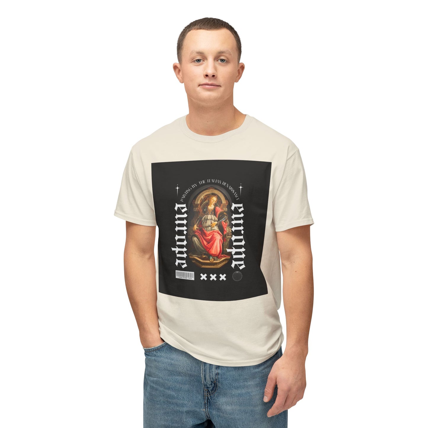 Italian Renaissance Painting Tee, Trendy Cotton Shirt for Art Lovers, Unique Gift for Birthdays, Festivals, Casual Wear