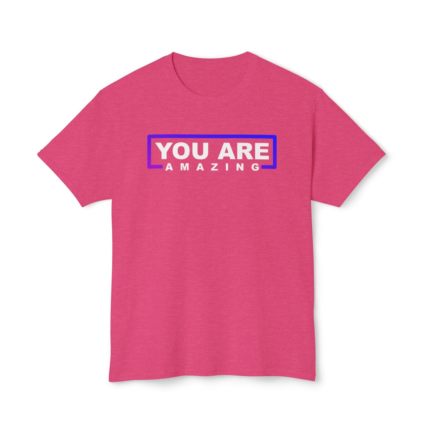 You Are Amazing Inspirational Quote T-Shirt, Motivational Gift, Casual Wear, Affirmation Apparel, Birthday Gift, Positive Vibes Clothing
