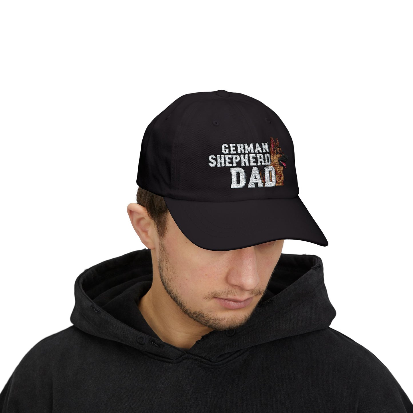 German Shepherd Embroidered Dad Cap - Classic Dad Hat for Dog Lovers