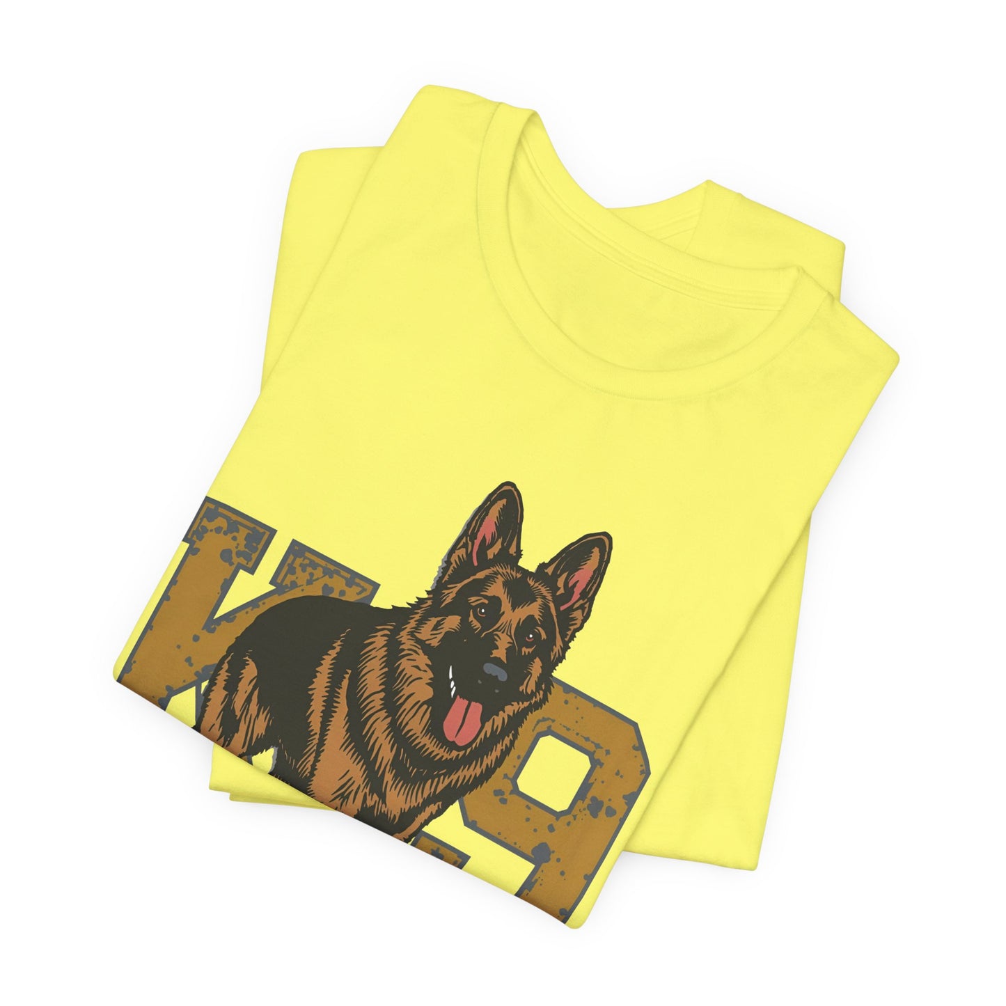 K9 Dog Lover German Shepherd Tee, Pet Owner Gift, Unisex Jersey Shirt