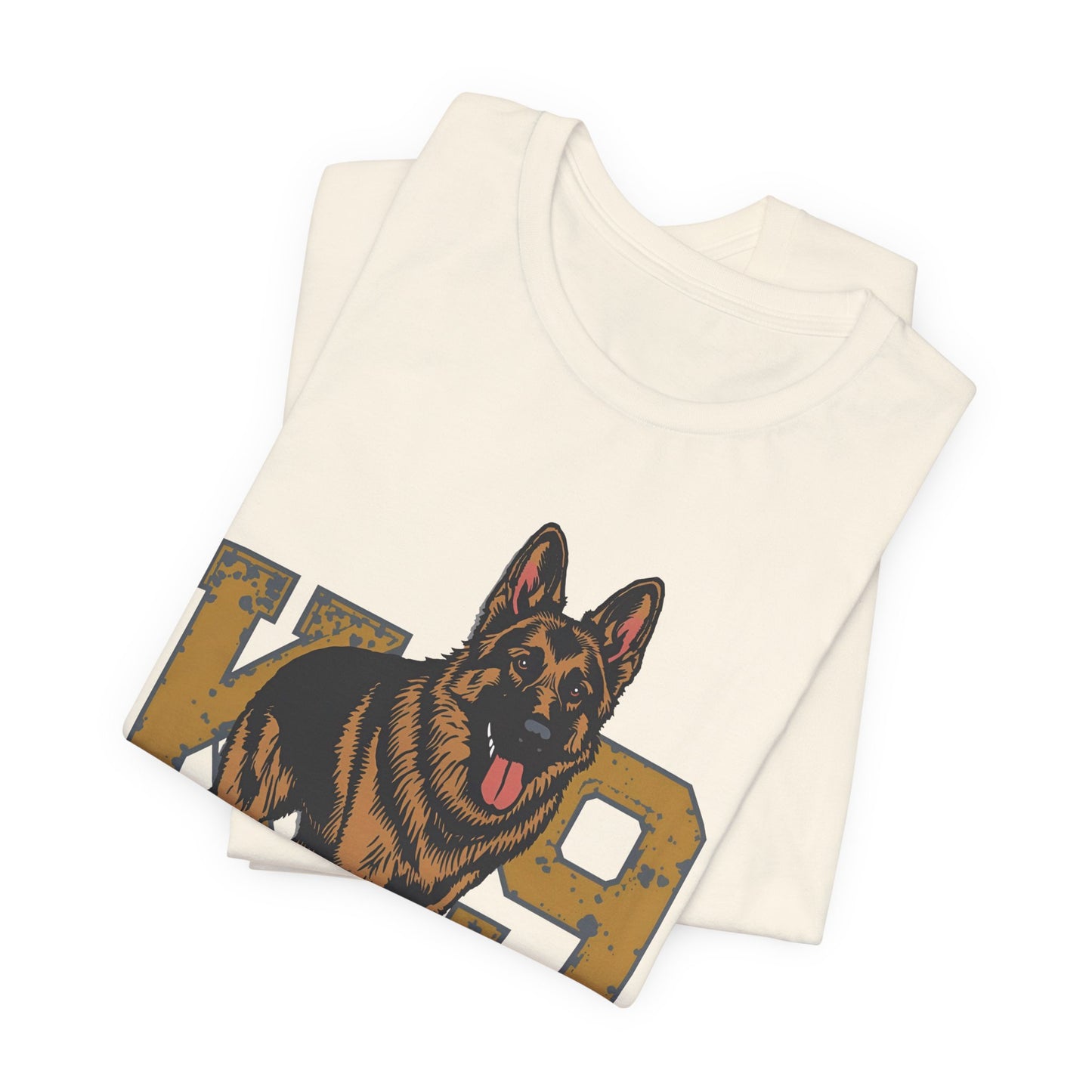 K9 Dog Lover German Shepherd Tee, Pet Owner Gift, Unisex Jersey Shirt