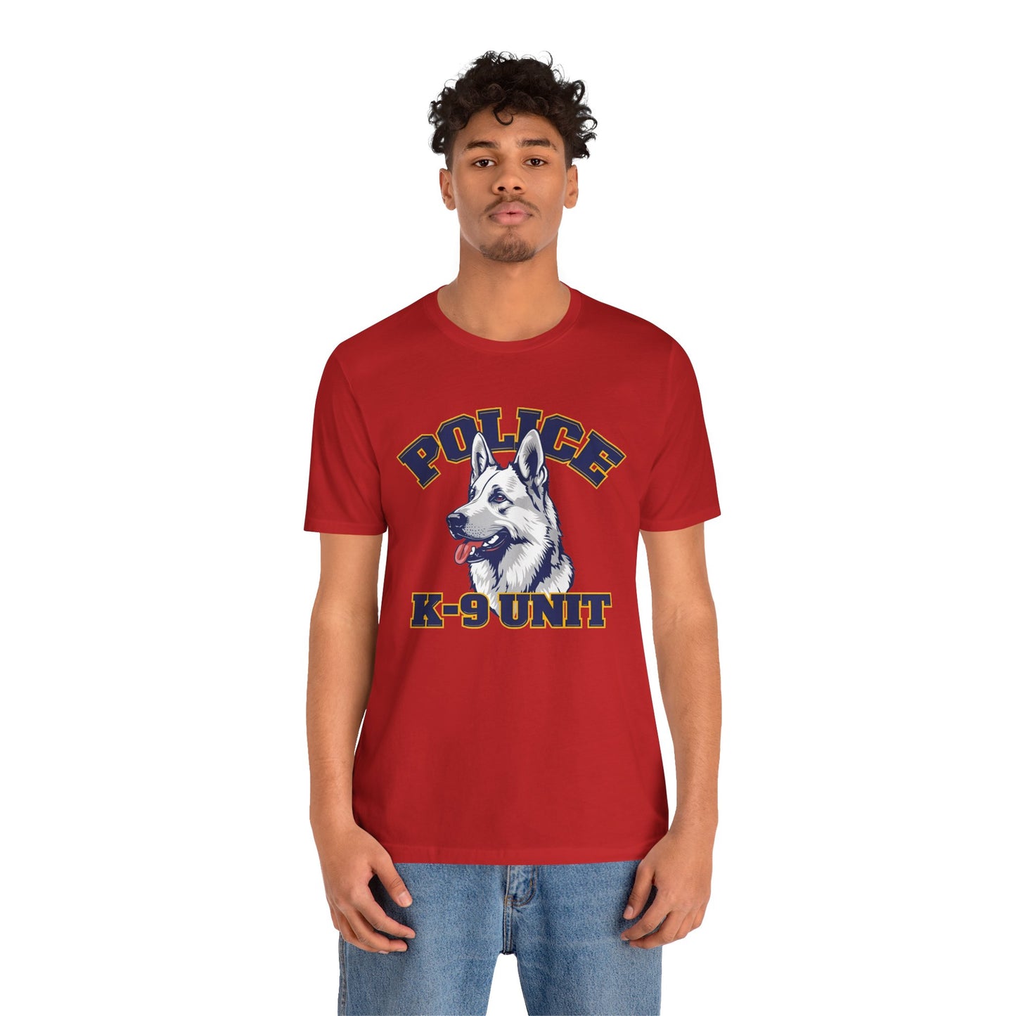 German Shepherd K-9 Unit Police Tee - Perfect for Dog Lovers, Police Fans
