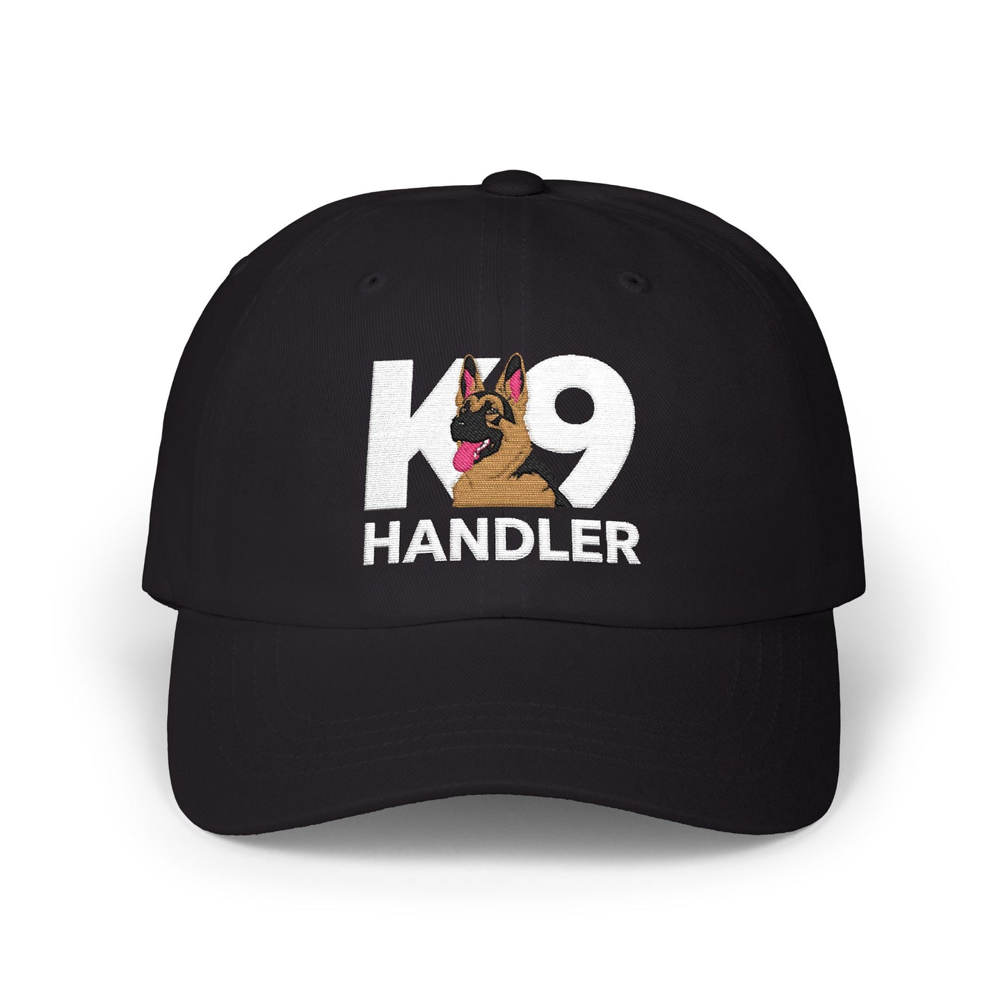 Embroidered K9 Handler Hat, German Shepherd Stylish Cap for Dog Trainers, Outdoor Activities