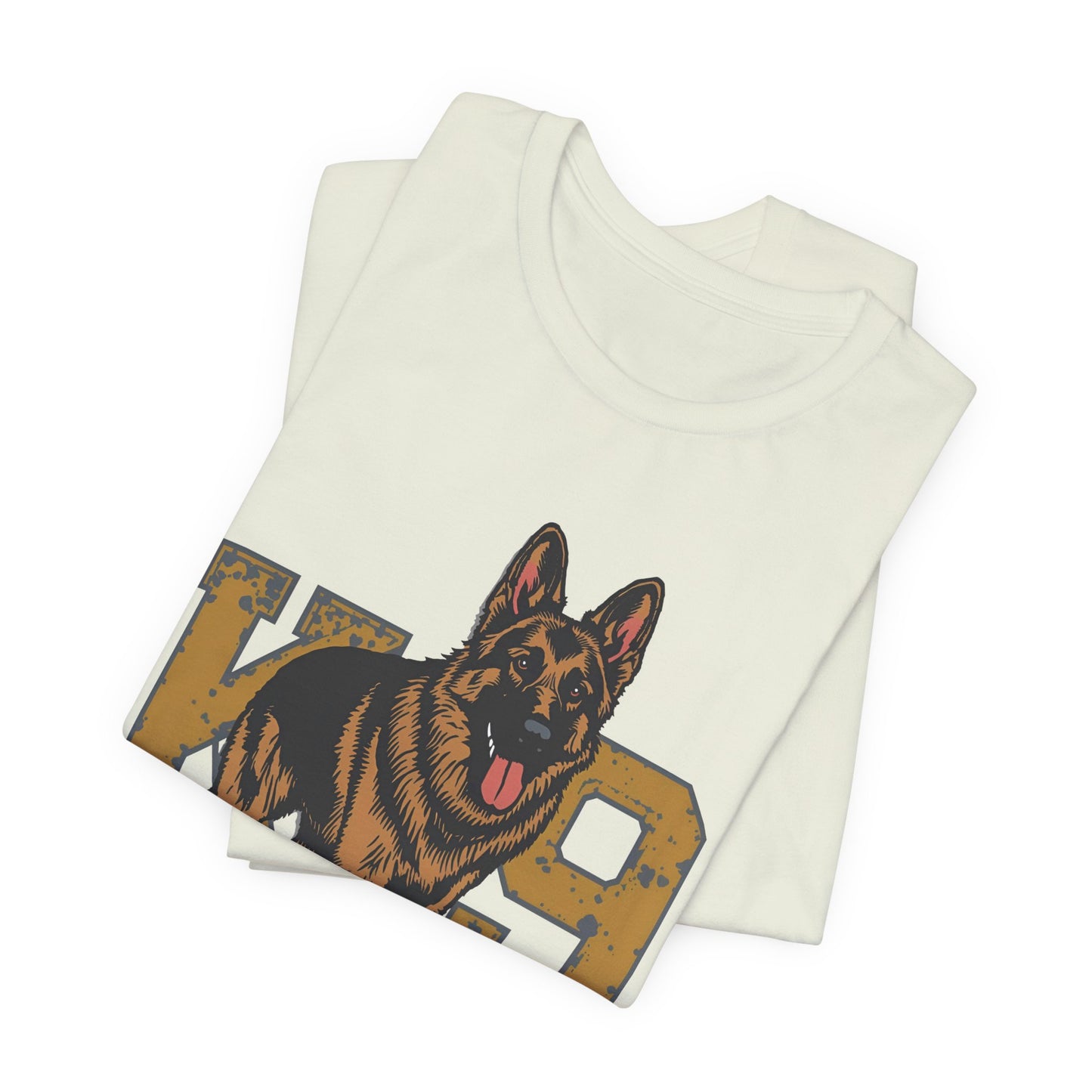 K9 Dog Lover German Shepherd Tee, Pet Owner Gift, Unisex Jersey Shirt