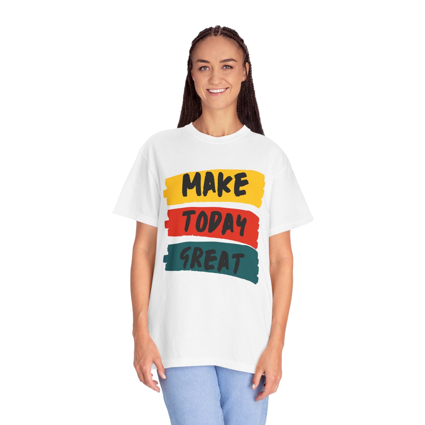 Motivational Unisex T-Shirt - Make Today Great, Casual Wear, Gifts for Her, Gifts for Him, Inspirational Tee, Everyday Comfort