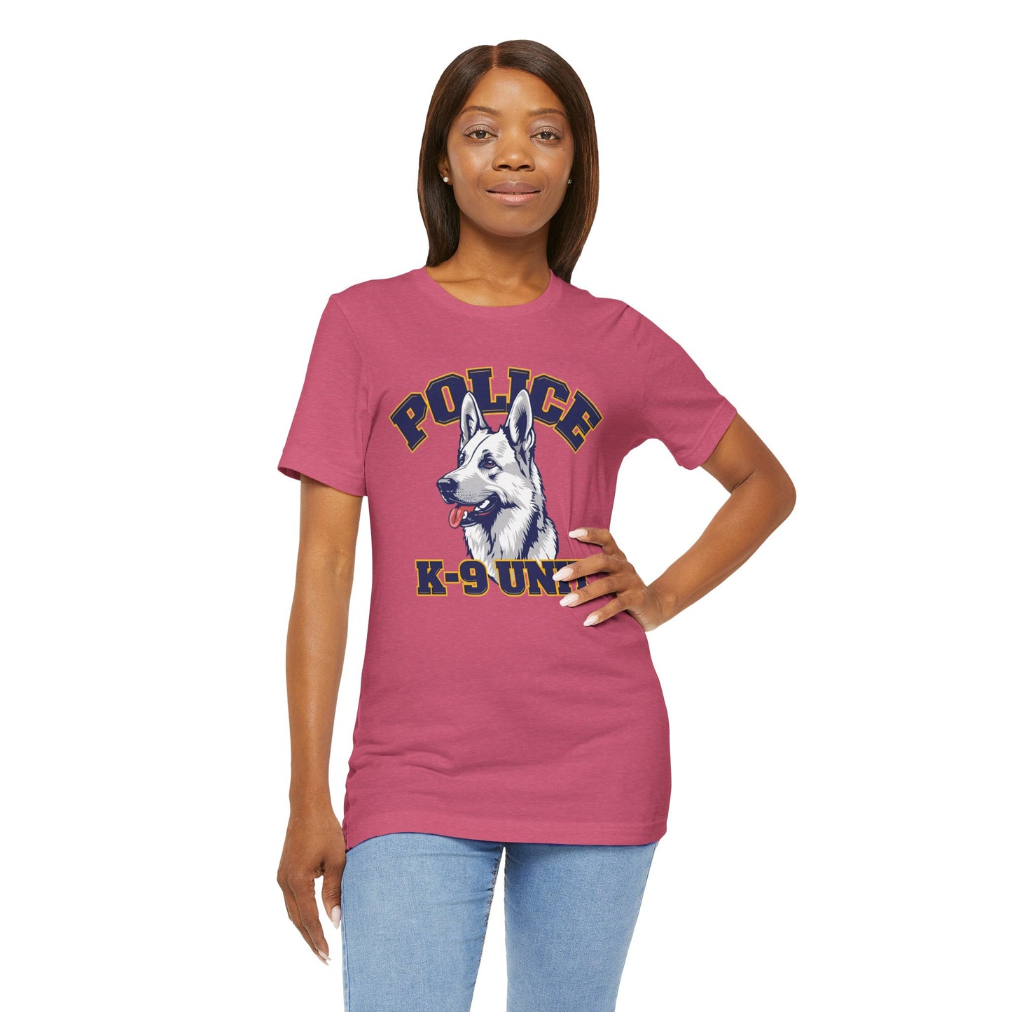 German Shepherd K-9 Unit Police Tee - Perfect for Dog Lovers, Police Fans