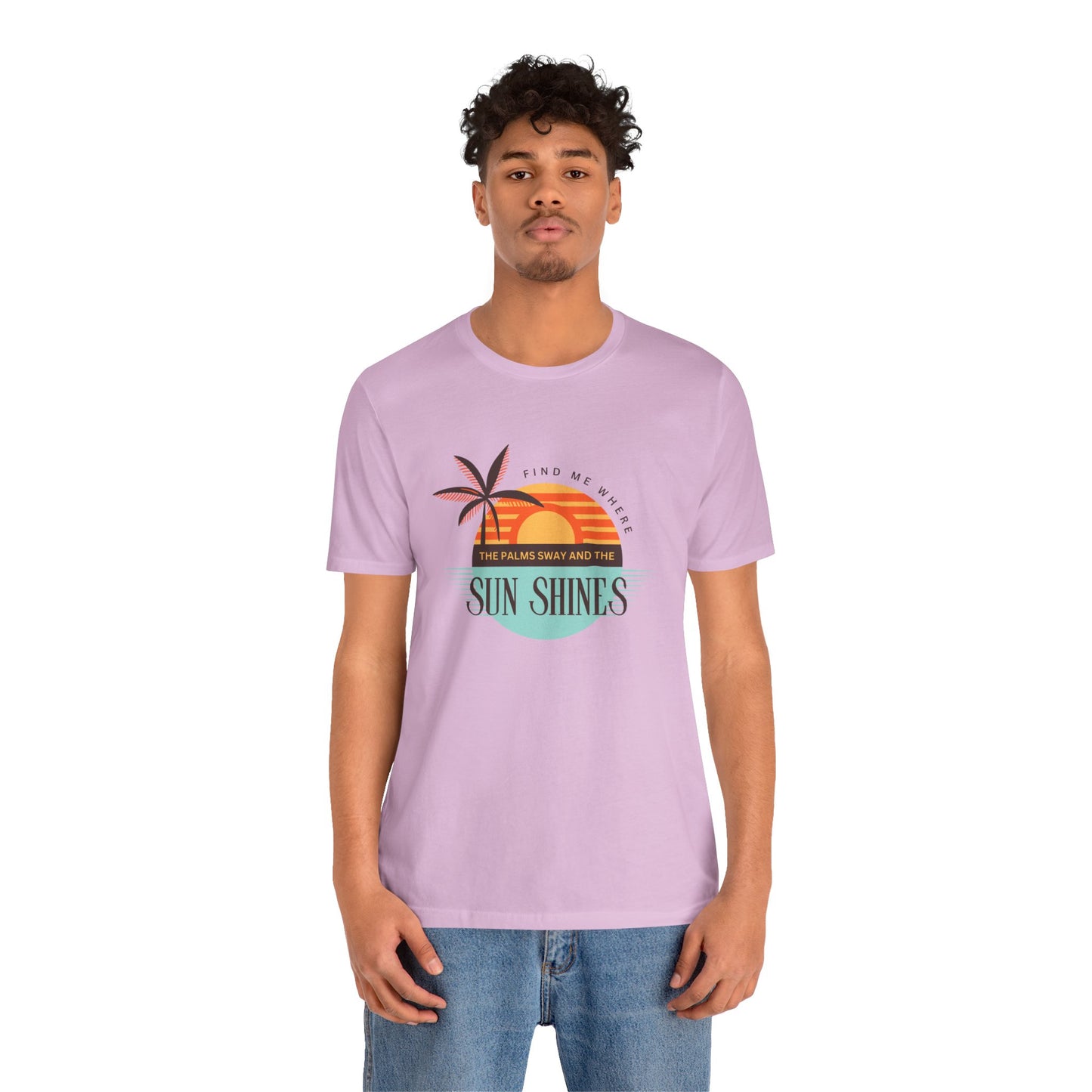 Tropical Vibes Tee - Relaxing Beach Sunset Design for Travelers and Summer Lovers, Perfect Gift for Vacations, Beach Days, and Casual Style