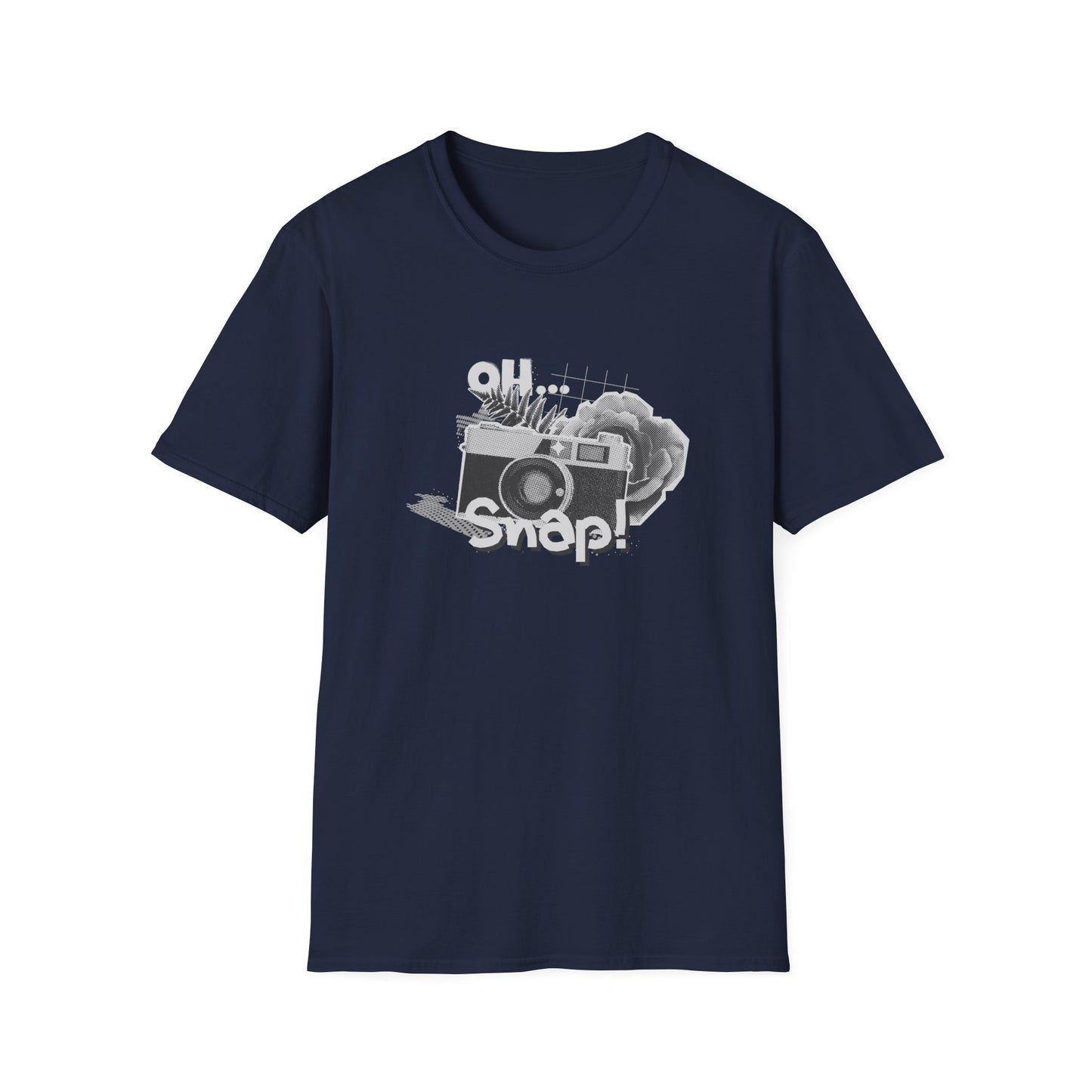 Oh Snap! Graphic T-Shirt, Photography Gift, Unisex Casual Tee, Perfect for Photographers, Photography Lover Apparel