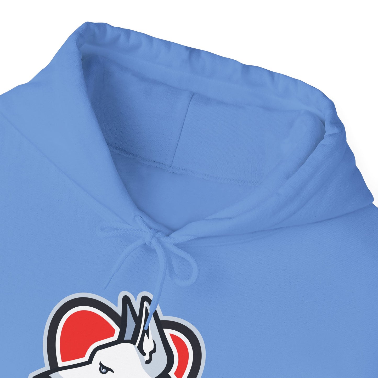 Unisex Dog Lover Hoodie With a Close Up Graphic of German Shepherd Placed Inside Red Heart