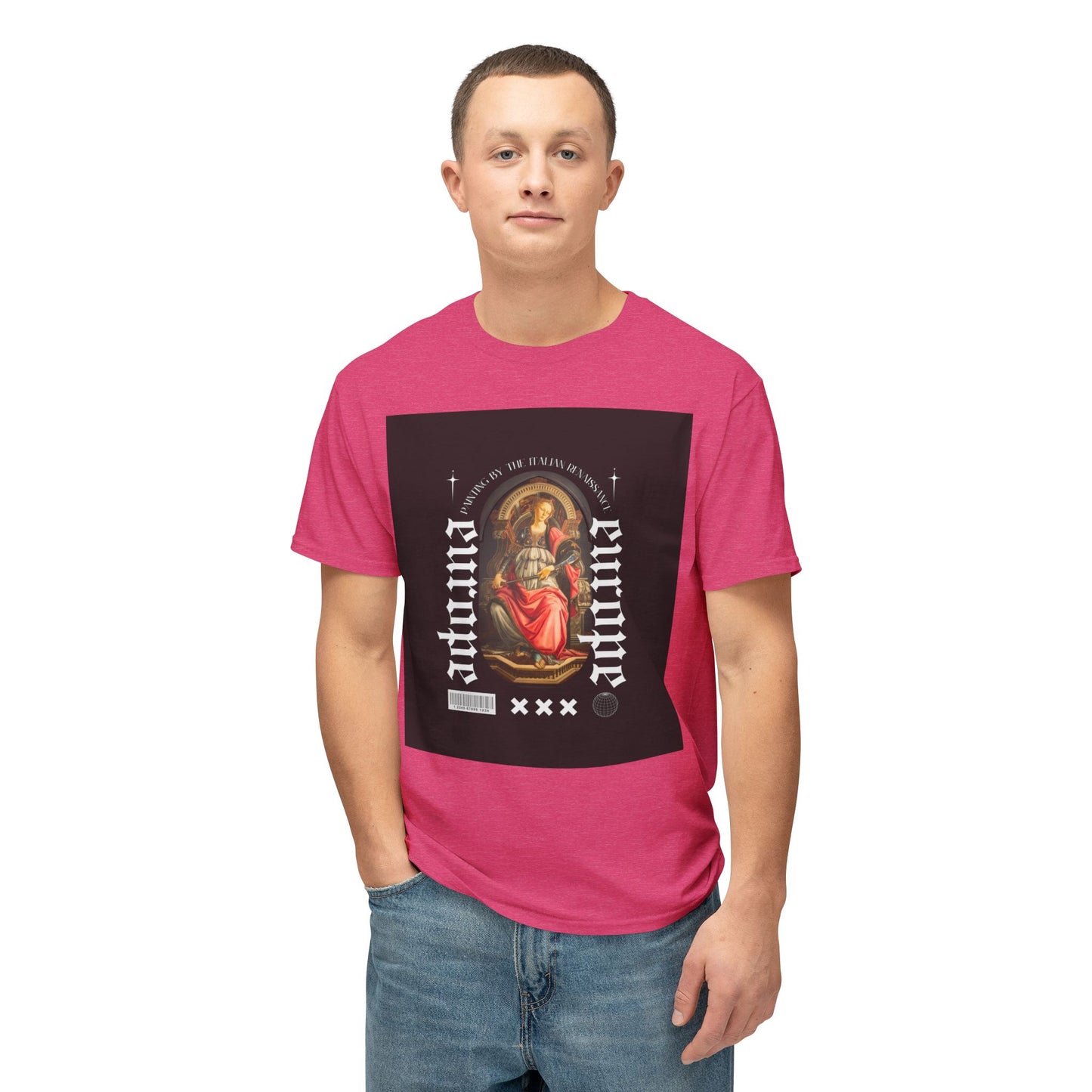 Italian Renaissance Painting Tee, Trendy Cotton Shirt for Art Lovers, Unique Gift for Birthdays, Festivals, Casual Wear