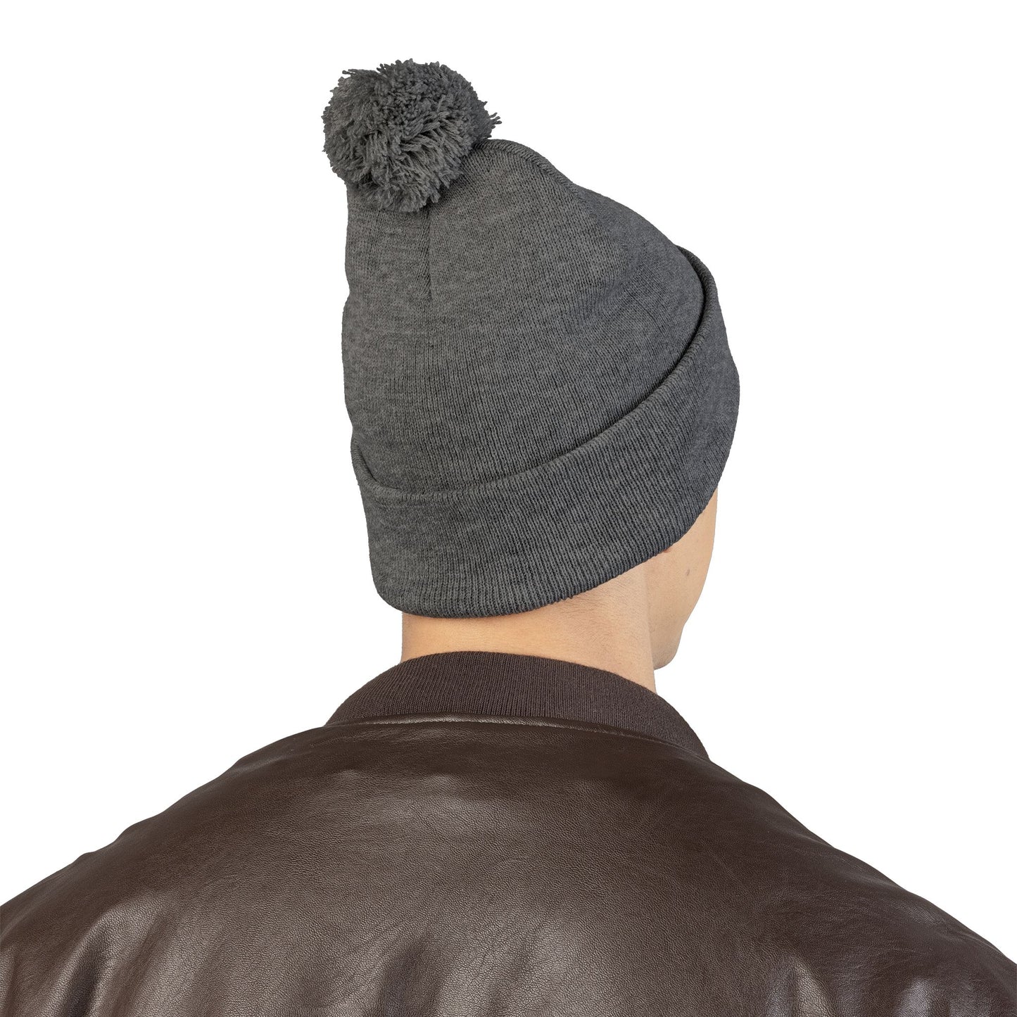 I Love My German Shepherd Embroidered Pom-Pom Knit Cap