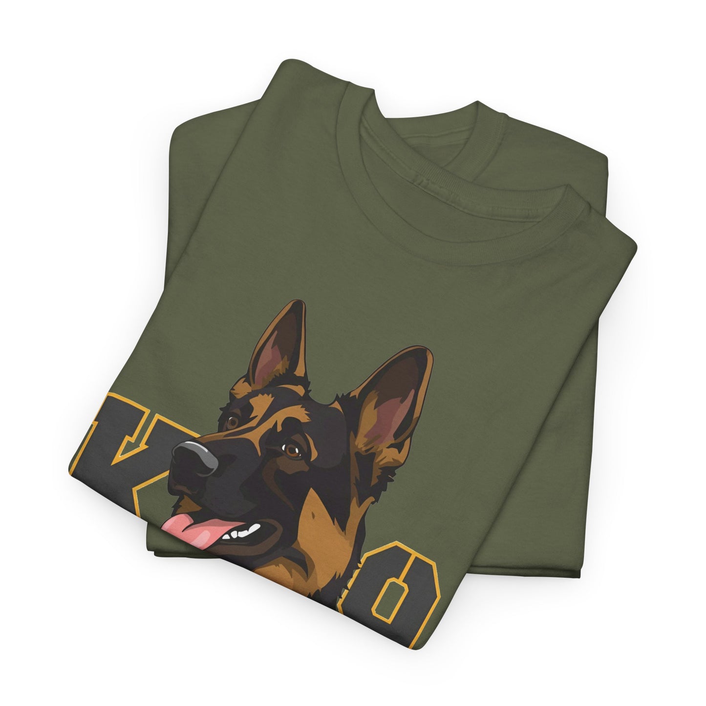 German Shepherd K9 Handler Tee, Perfect for Dog Lovers, Gift for Pet Owners, Unisex Cotton T-Shirt