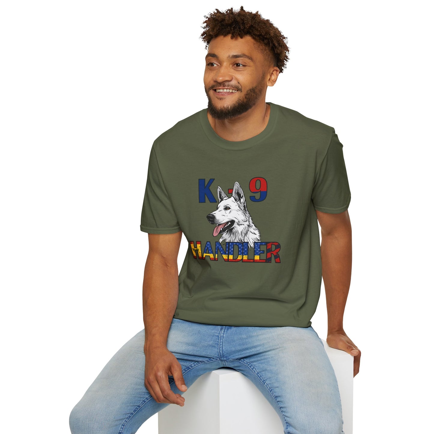 German Shepherd K9 Handler T-Shirt, Police Dog Tee, Canine Enthusiast Apparel