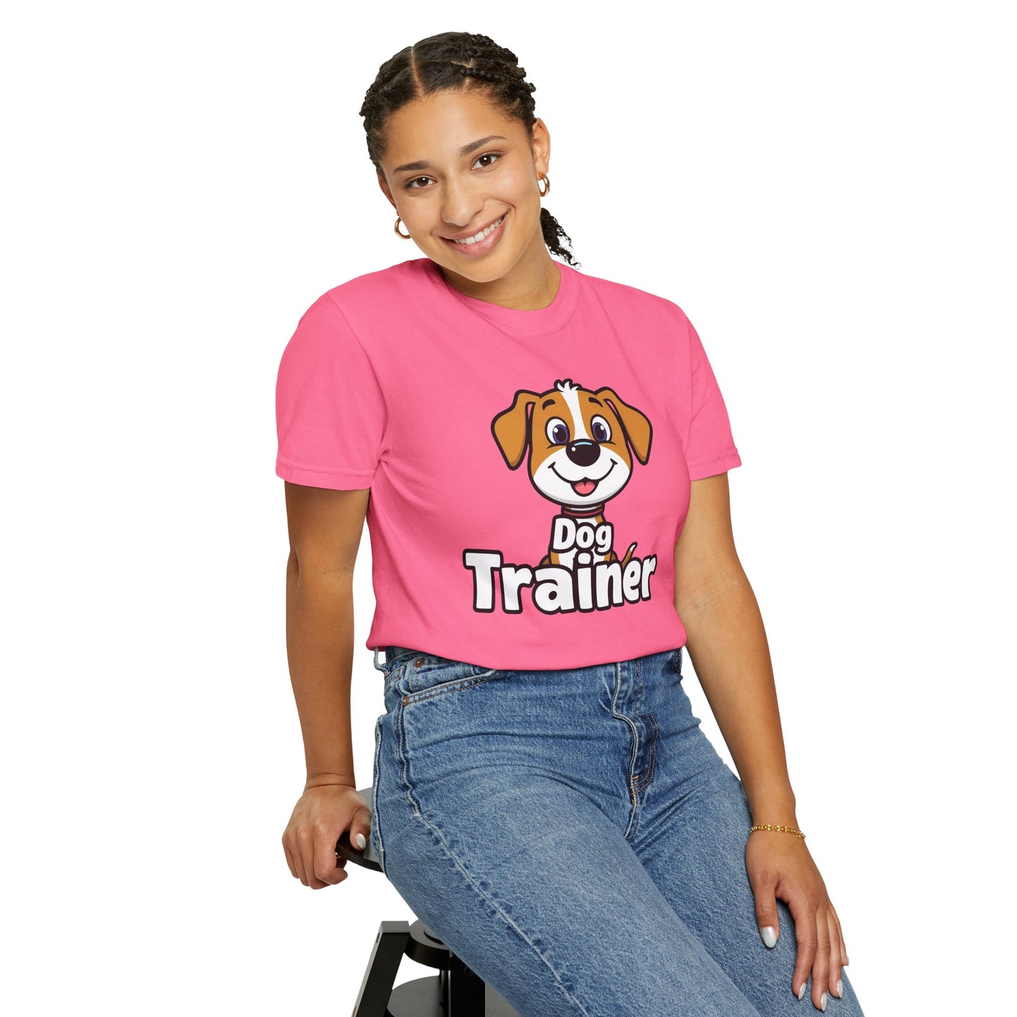 Dog Trainer Unisex T-Shirt With Cute Dog Design | Perfect Gift for Dog Lovers