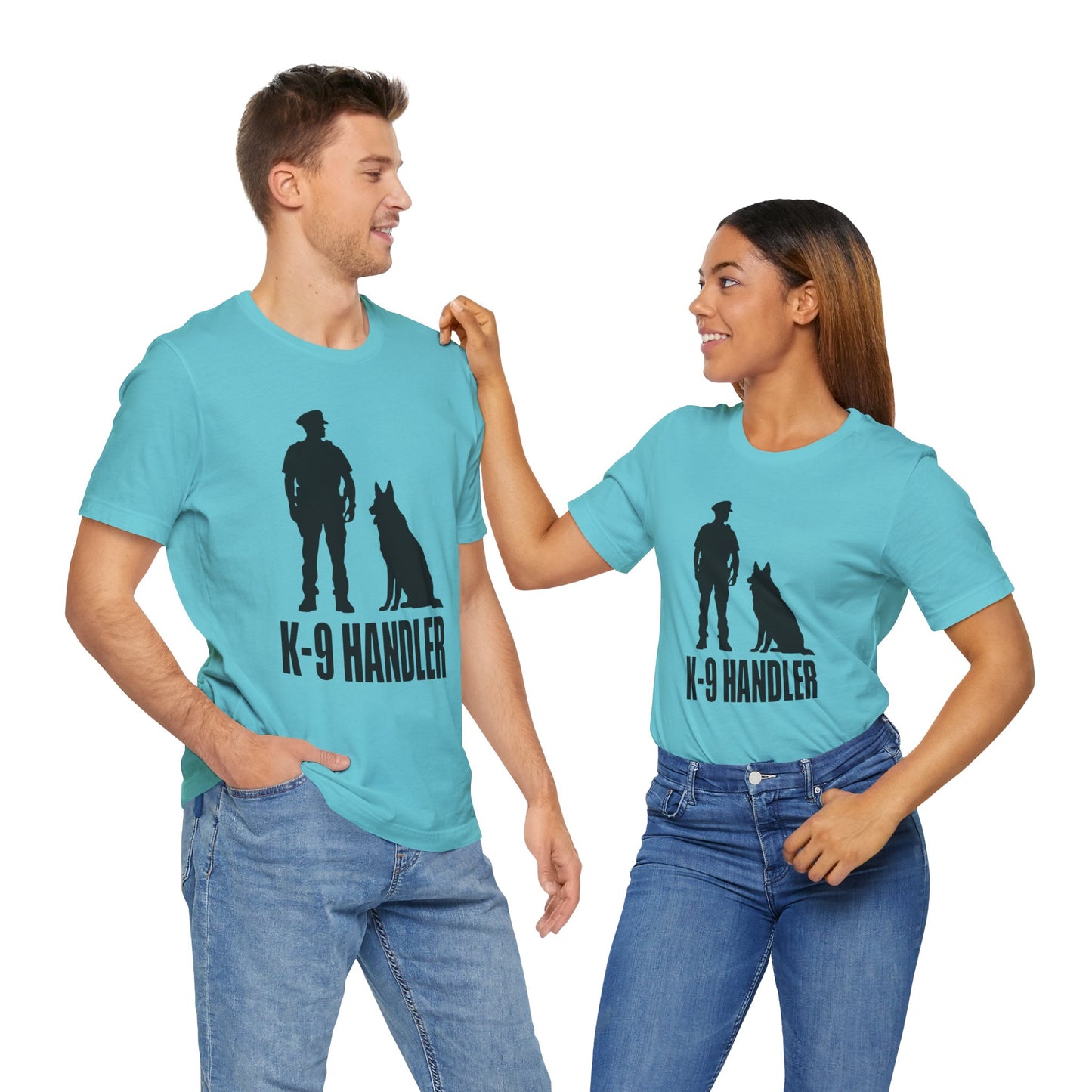 K9 Handler Unisex Tee, Dog Lover Gift, Pet Handler Shirt, Animal Advocate Apparel, Canine Enthusiast Top, Training Gear