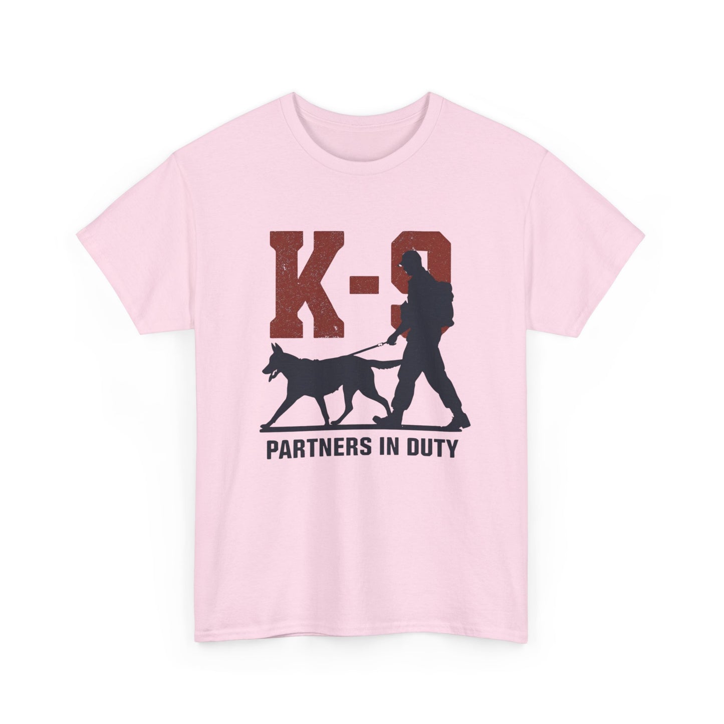 K-9 Partners in Duty Tee, Dog Handler T-Shirt, Dog Lover Tee, Police Dog Apparel, Dog Owner T-Shirt
