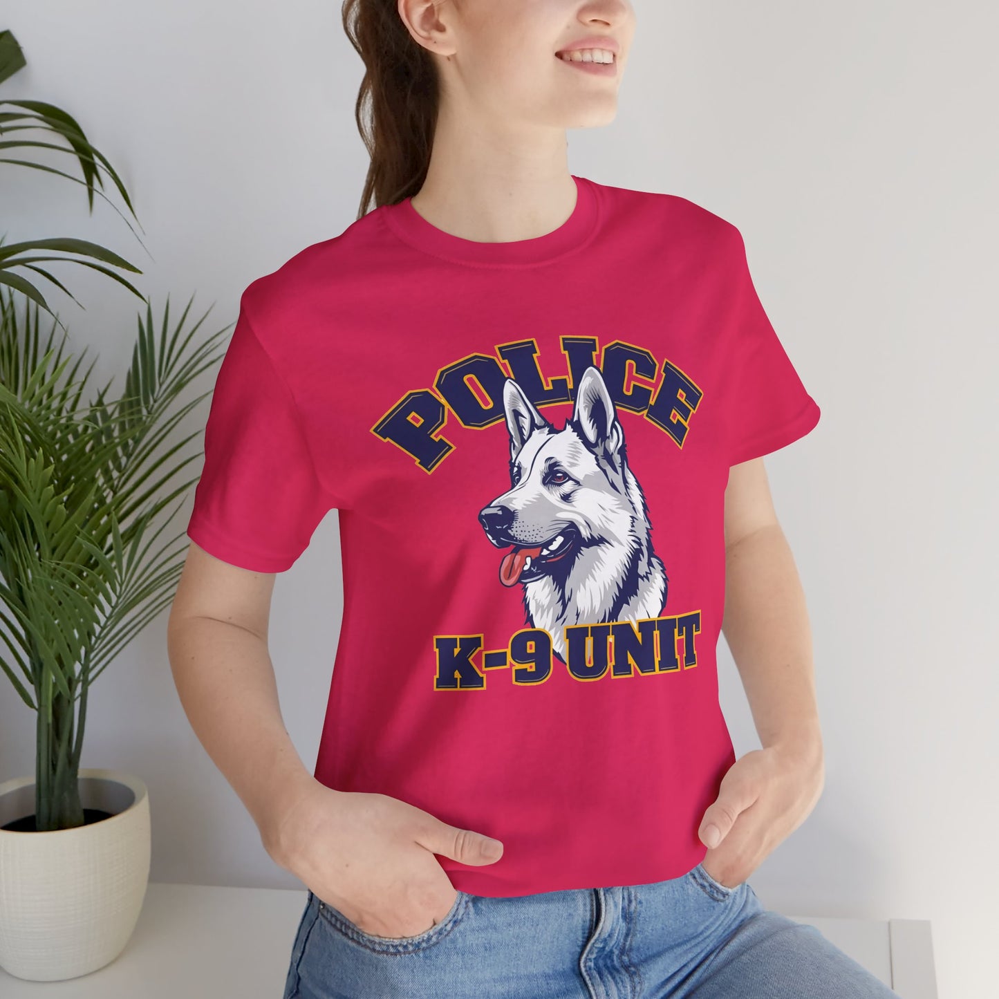 German Shepherd K-9 Unit Police Tee - Perfect for Dog Lovers, Police Fans