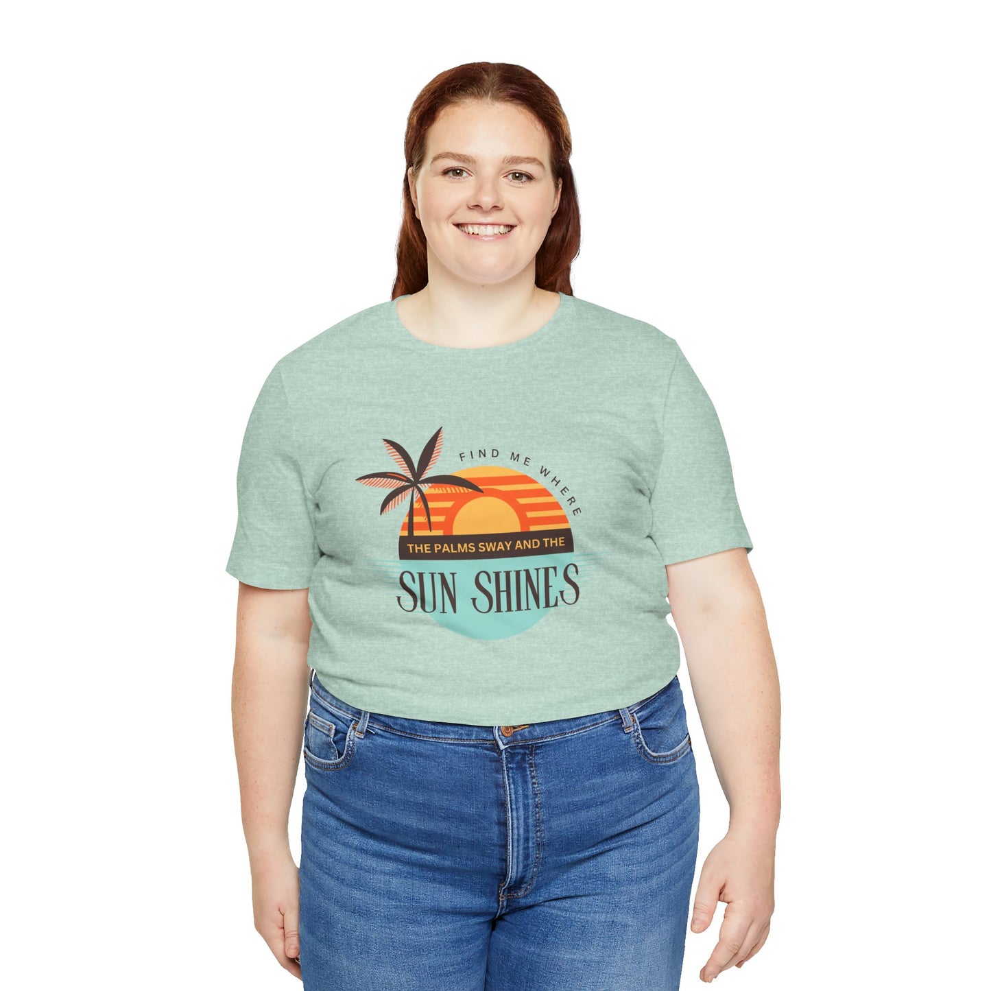 Tropical Vibes Tee - Relaxing Beach Sunset Design for Travelers and Summer Lovers, Perfect Gift for Vacations, Beach Days, and Casual Style