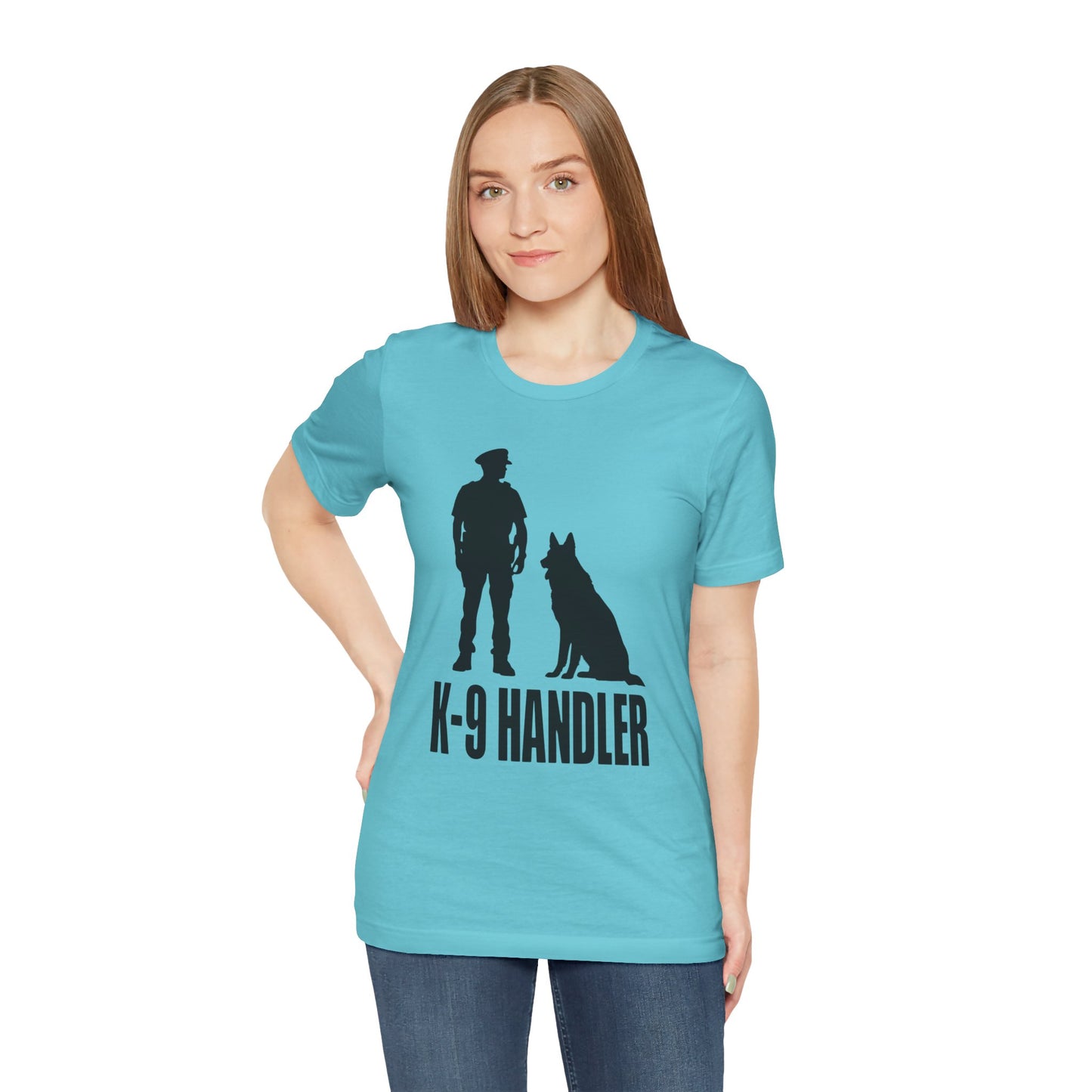 K9 Handler Unisex Tee, Dog Lover Gift, Pet Handler Shirt, Animal Advocate Apparel, Canine Enthusiast Top, Training Gear
