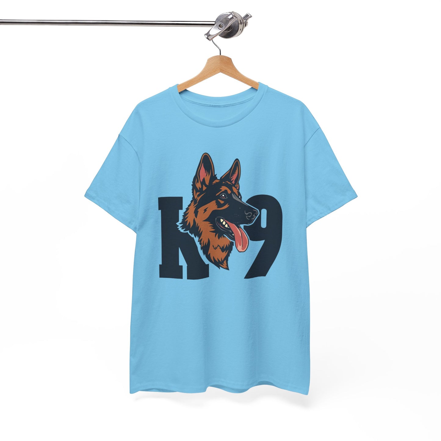 German Shepherd K9 Lover Unisex Heavy Cotton Tee | Dog Owner Gift, Dog Lover Apparel