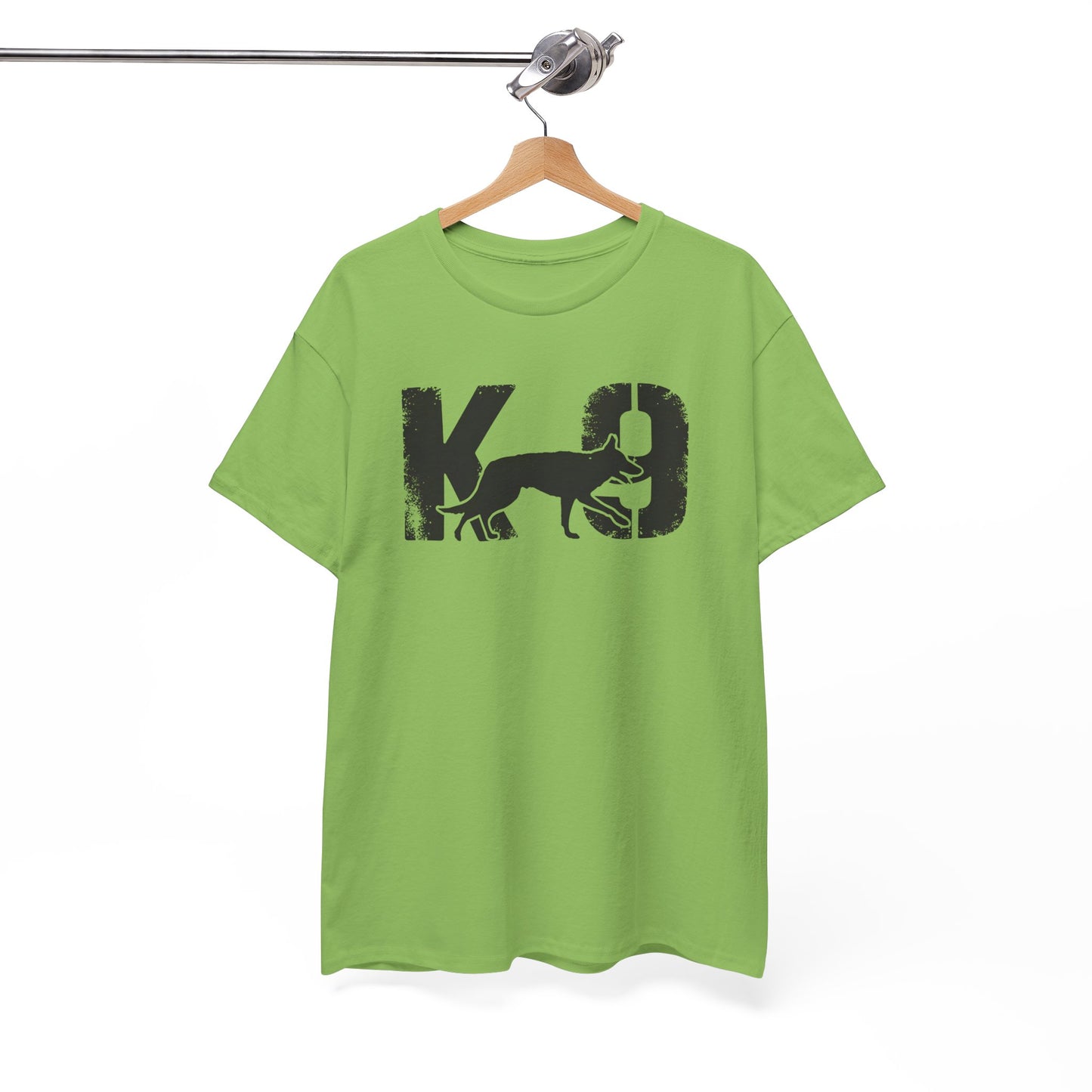 K-9 Dog Lover's Unisex Heavy Cotton Tee | T-Shirt for K-9 Handler | Dog Between K and 9 Design