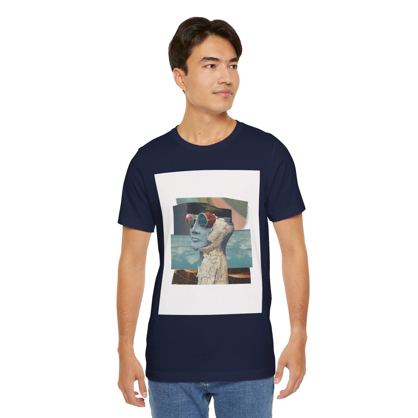 Retro Vibes Unisex Jersey Tee - Cool Graphic Shirt for Everyday Wear, Gift for Friends, Summer Style, Casual Hanging Out