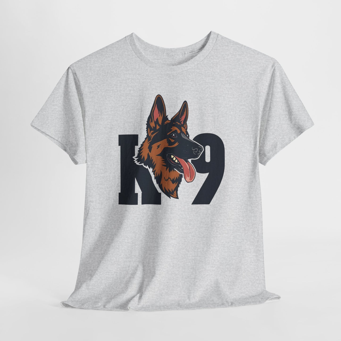 German Shepherd K9 Lover Unisex Heavy Cotton Tee | Dog Owner Gift, Dog Lover Apparel