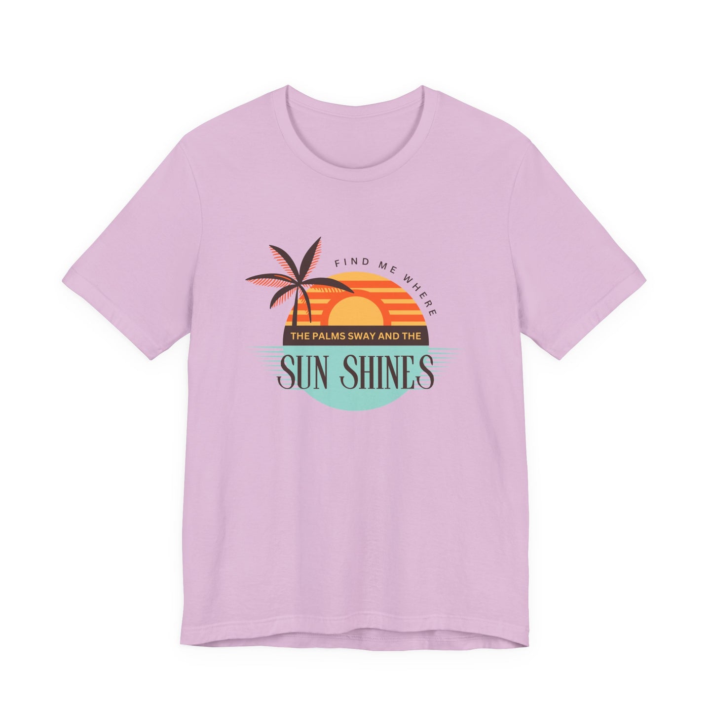 Tropical Vibes Tee - Relaxing Beach Sunset Design for Travelers and Summer Lovers, Perfect Gift for Vacations, Beach Days, and Casual Style