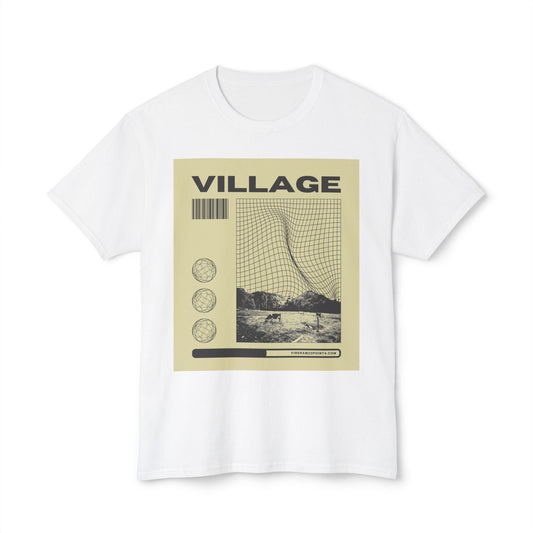 Retro Village Graphic Unisex T-Shirt | Casual Wear, Vintage Style, Gift for Travel Lovers, Graphic Tee, Statement Shirt