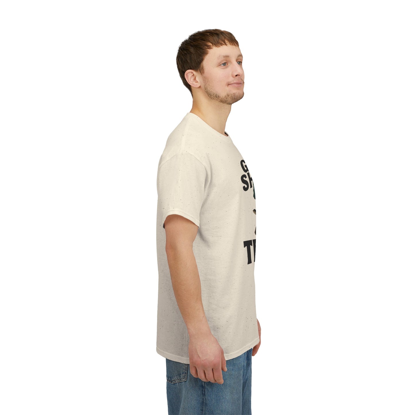 German Shepherd Trainer Tee - Man Holding a German Shepherd | Dog Lover Gift