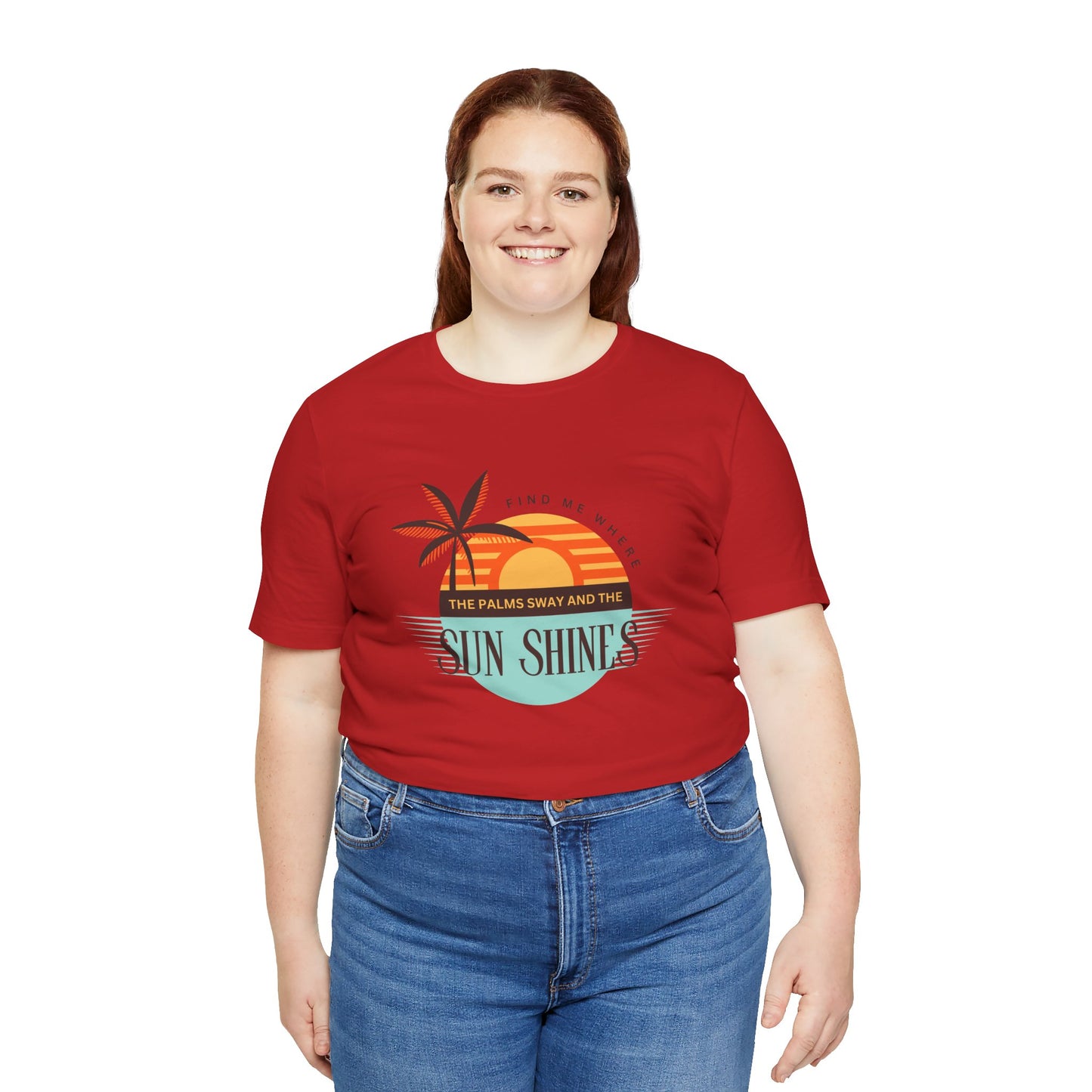 Tropical Vibes Tee - Relaxing Beach Sunset Design for Travelers and Summer Lovers, Perfect Gift for Vacations, Beach Days, and Casual Style