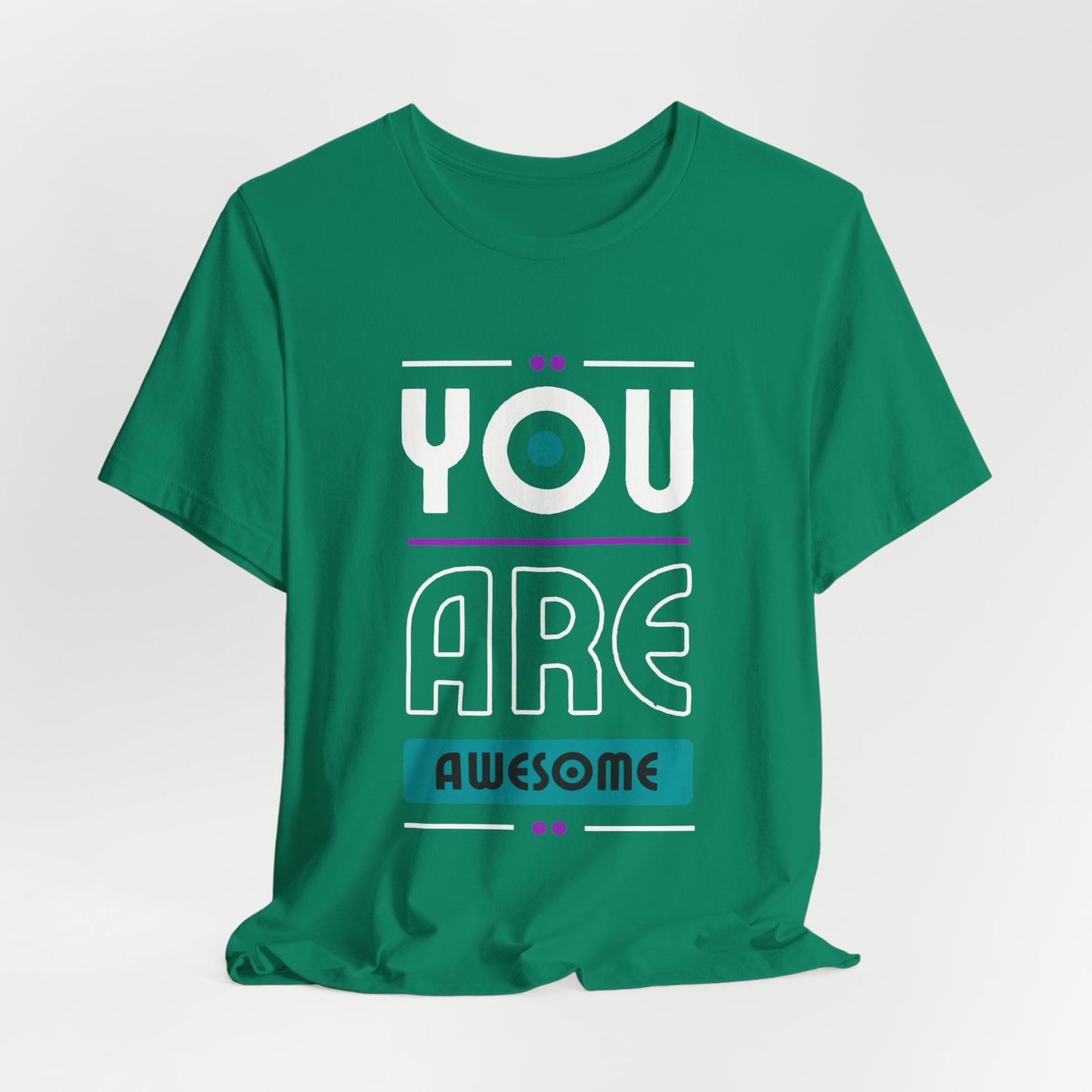 You Are Awesome Tee, Unisex Inspirational T-Shirt, Motivational Gift, Casual Wear, Birthday Gift, Summer Outfit