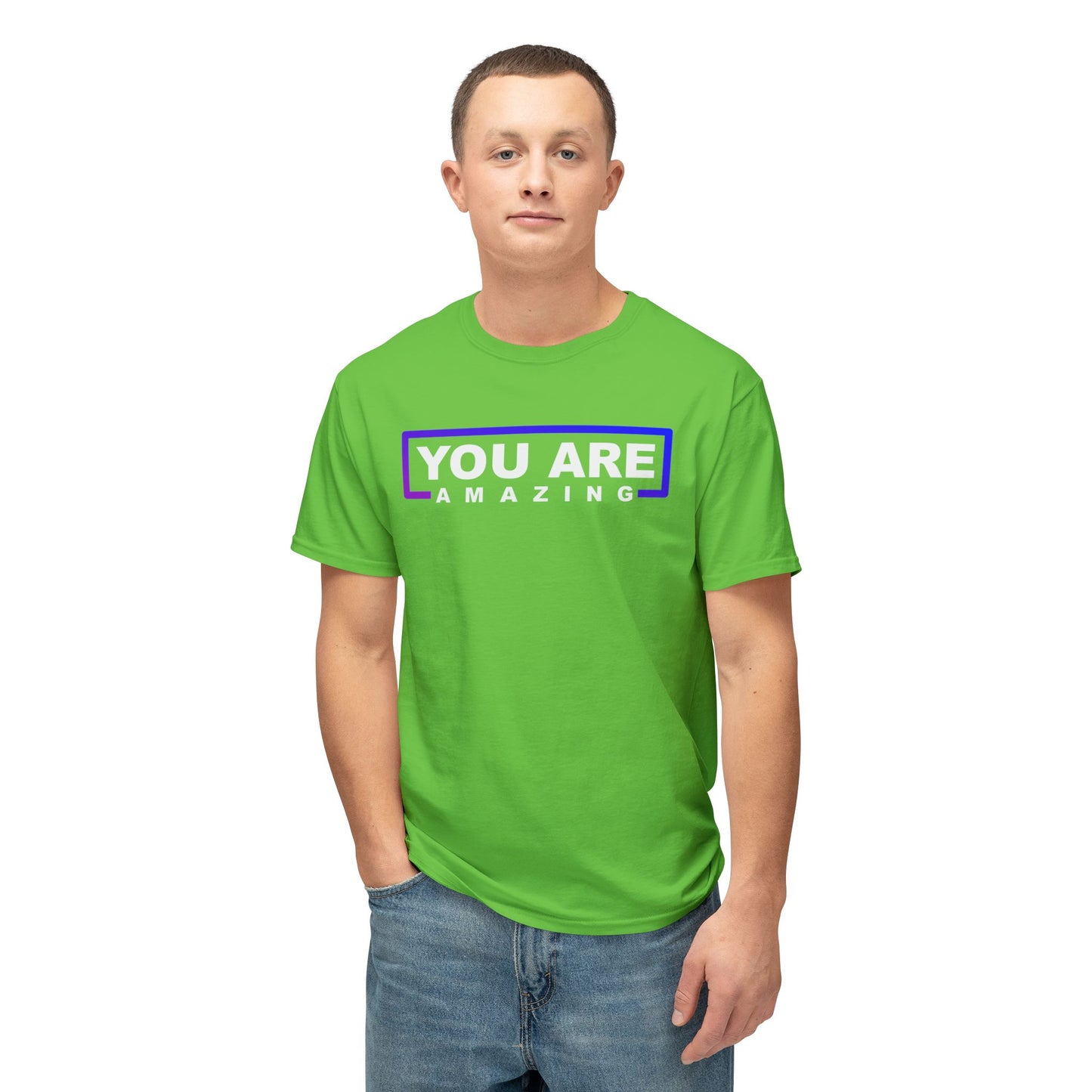 You Are Amazing Inspirational Quote T-Shirt, Motivational Gift, Casual Wear, Affirmation Apparel, Birthday Gift, Positive Vibes Clothing