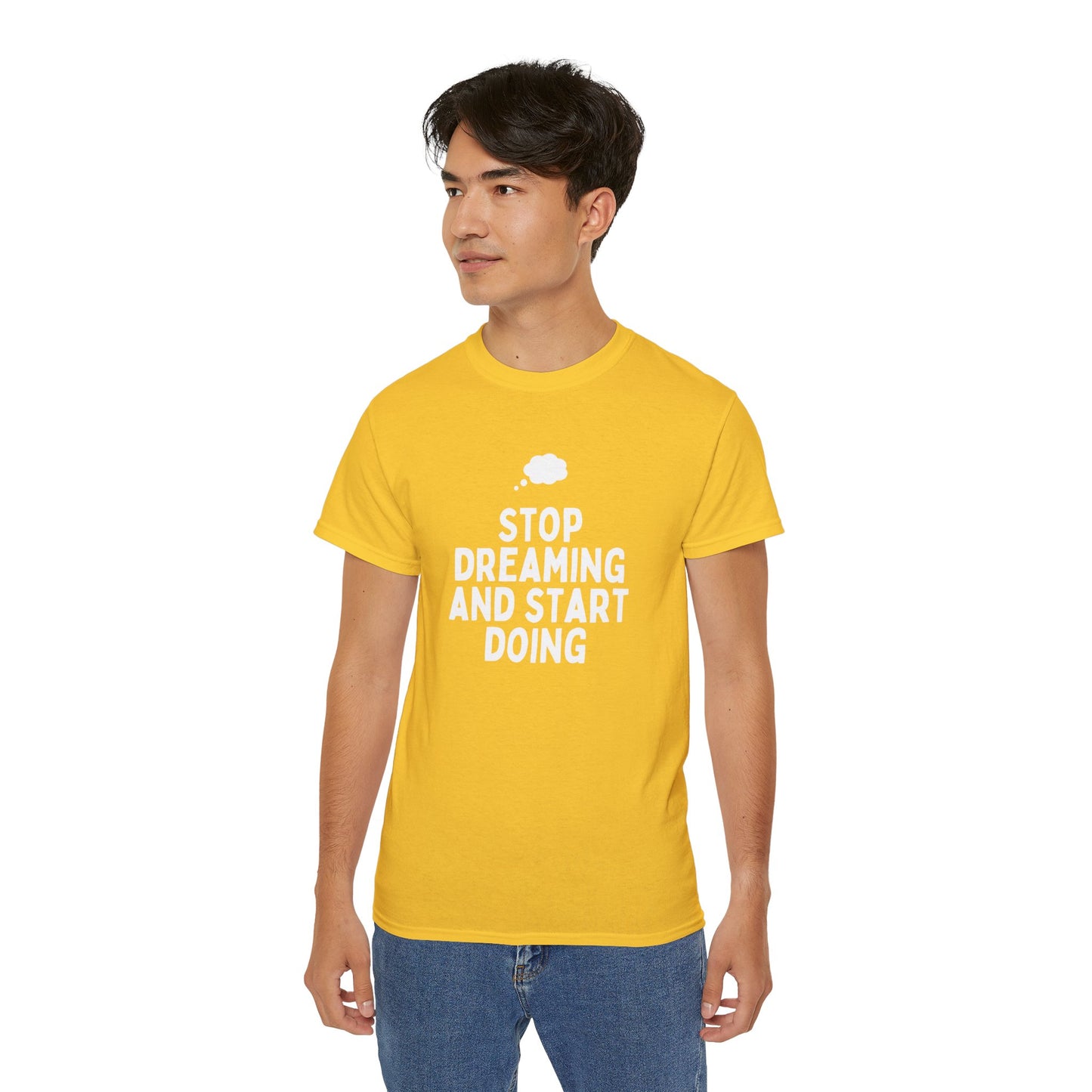 Motivational Quote T-Shirt - Unisex Ultra Cotton Tee, Dreamers, Doers, Positive Vibes, Inspirational Gift, Everyday Wear, Casual Style