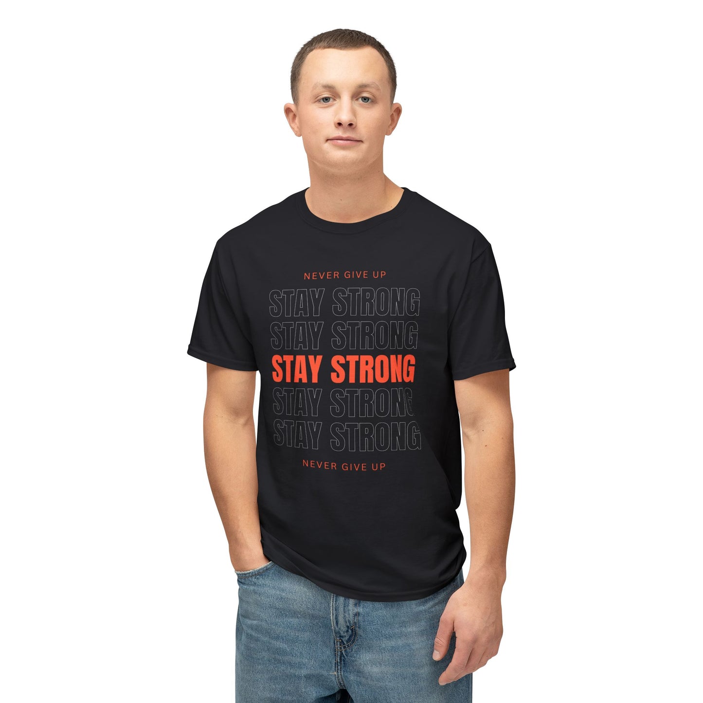Stay Strong Motivational Unisex T-Shirt, Inspirational Tee, Gift for Fitness Lovers, Positive Affirmation Shirt, Self-Care Apparel
