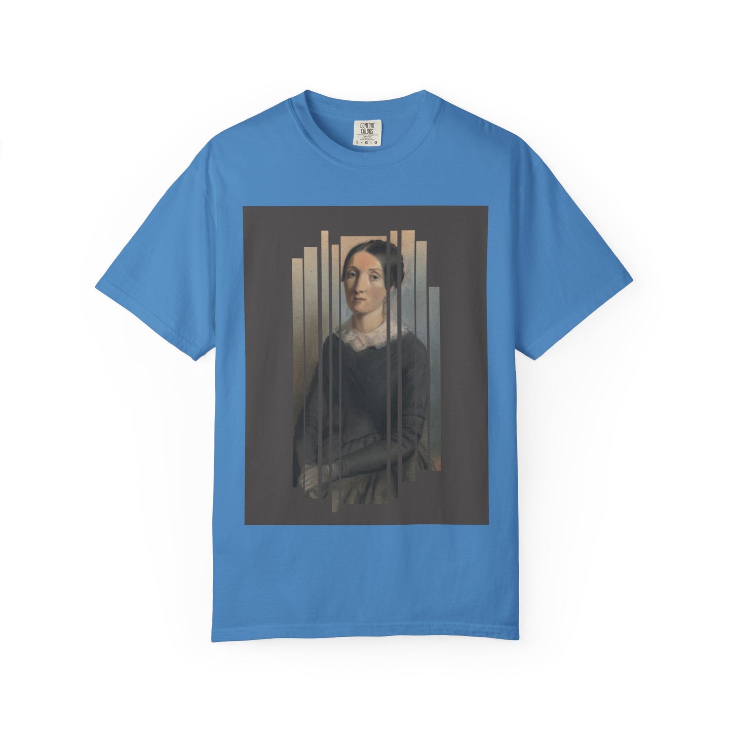 Vintage Aesthetic Art Tee, Unisex Garment-Dyed T-shirt with Artistic Design, Casual Wear, Gift for Art Lovers, Trendy Graphic Shirt
