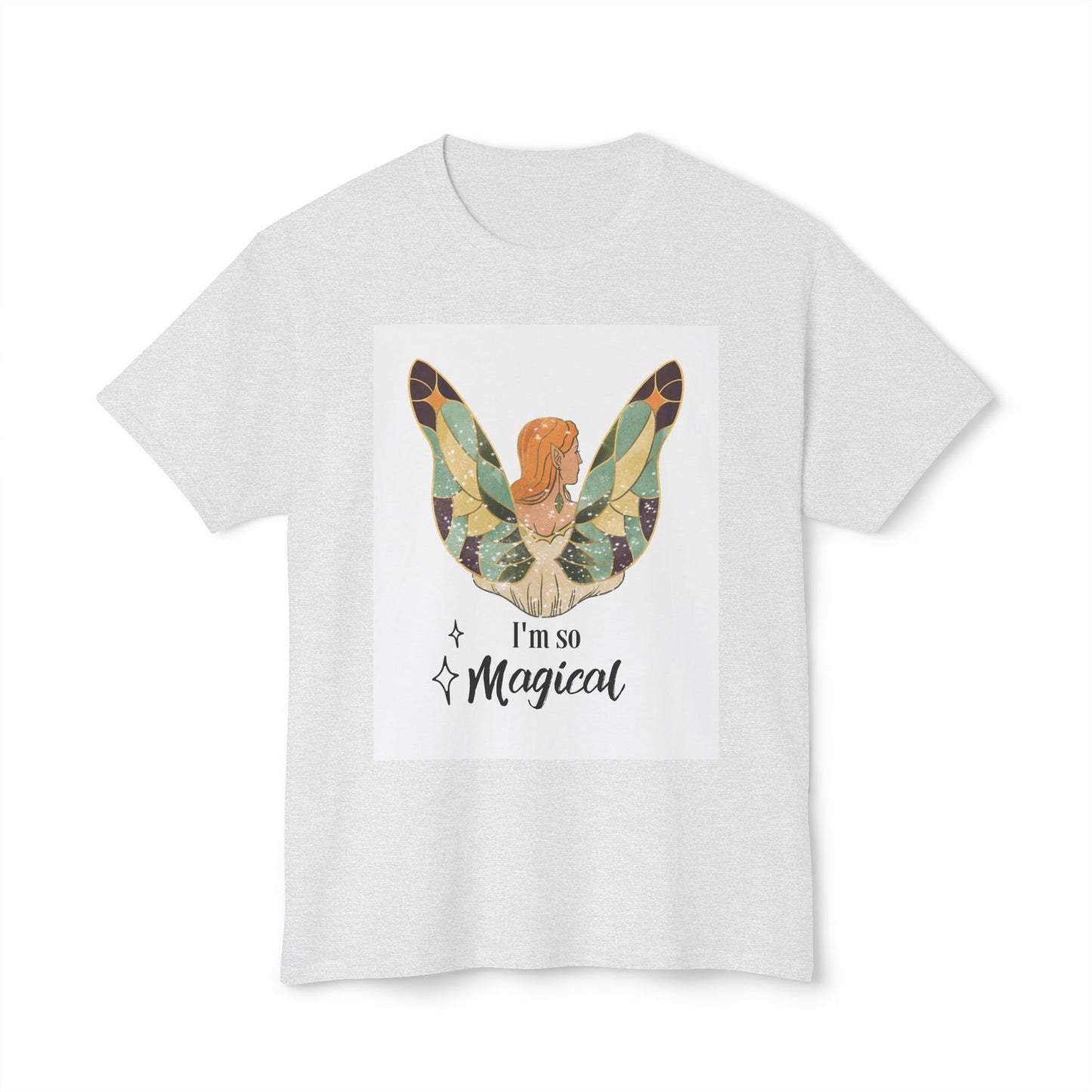 Woman Butterfly - I Am So Magical Unisex T-Shirt, Gift for Her, Cute Graphic Tee, Summer Fashion, Quote Shirt, Positive Vibes