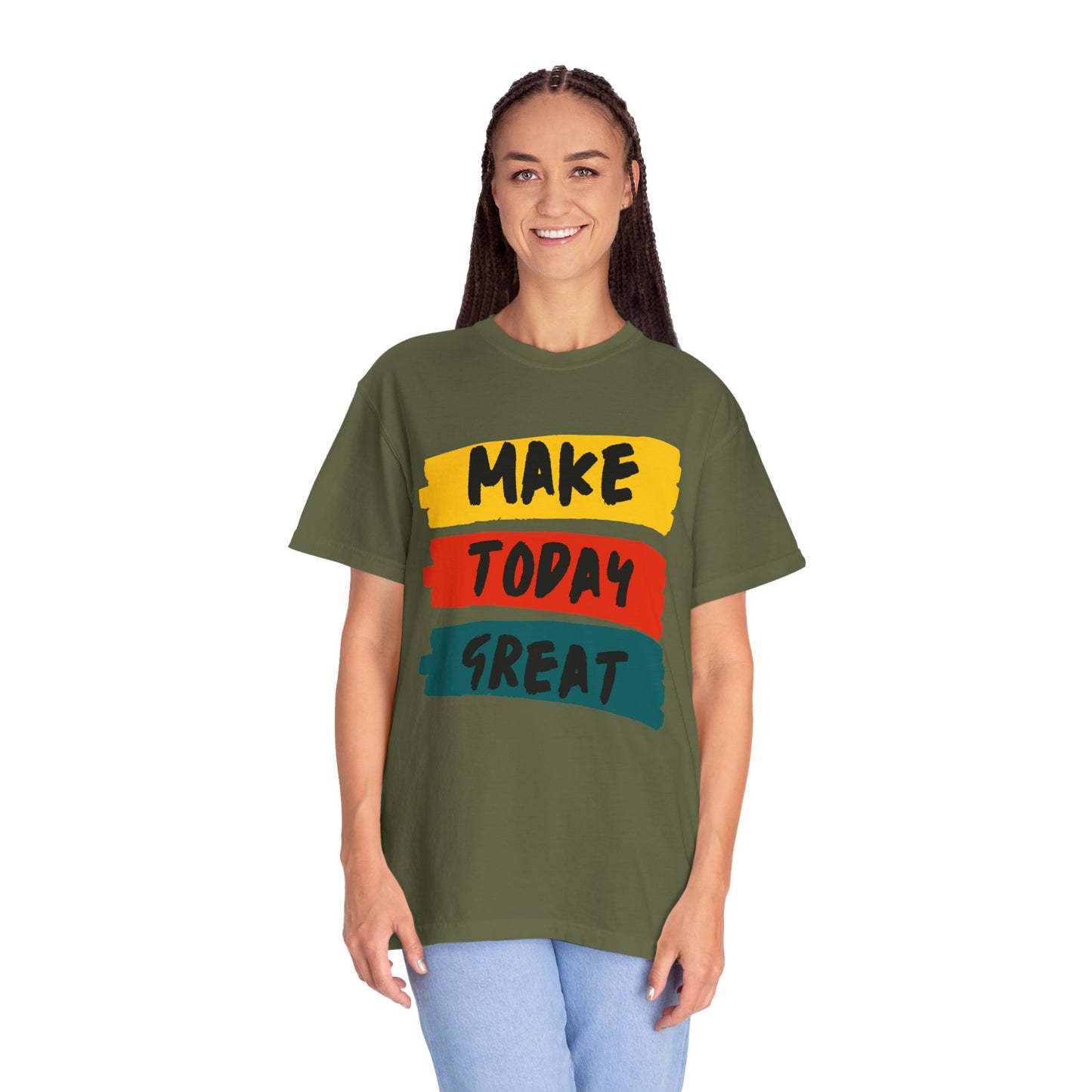Motivational Unisex T-Shirt - Make Today Great, Casual Wear, Gifts for Her, Gifts for Him, Inspirational Tee, Everyday Comfort