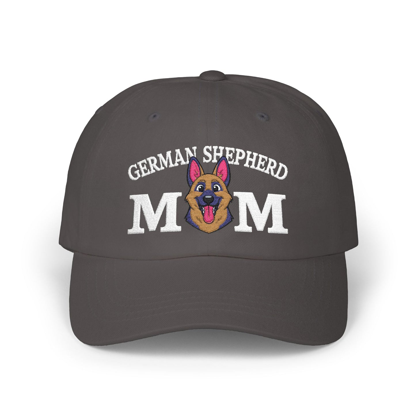 German Shepherd Embroidered Mom Classic Dad Cap - Perfect Gift for Dog Lovers