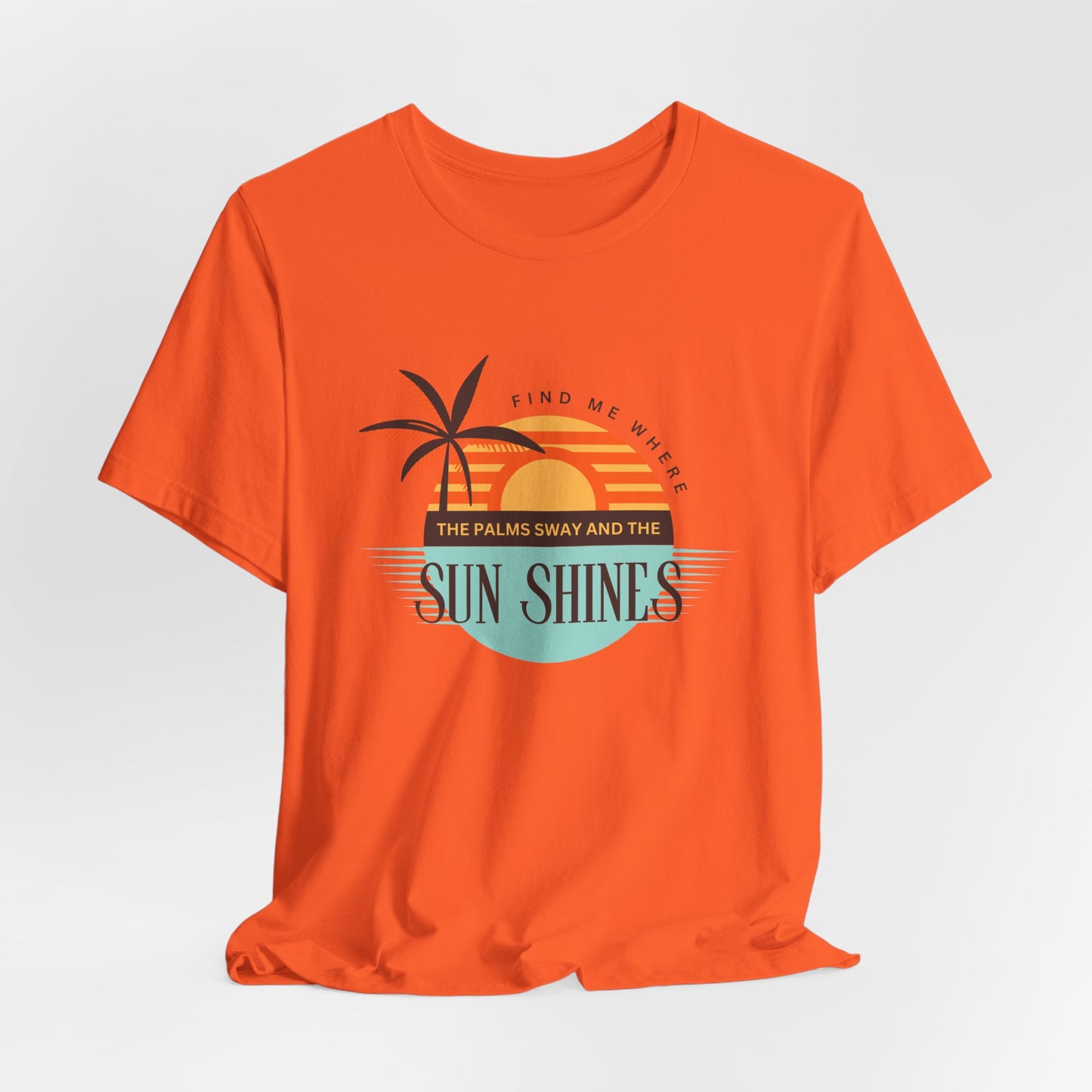 Tropical Vibes Tee - Relaxing Beach Sunset Design for Travelers and Summer Lovers, Perfect Gift for Vacations, Beach Days, and Casual Style