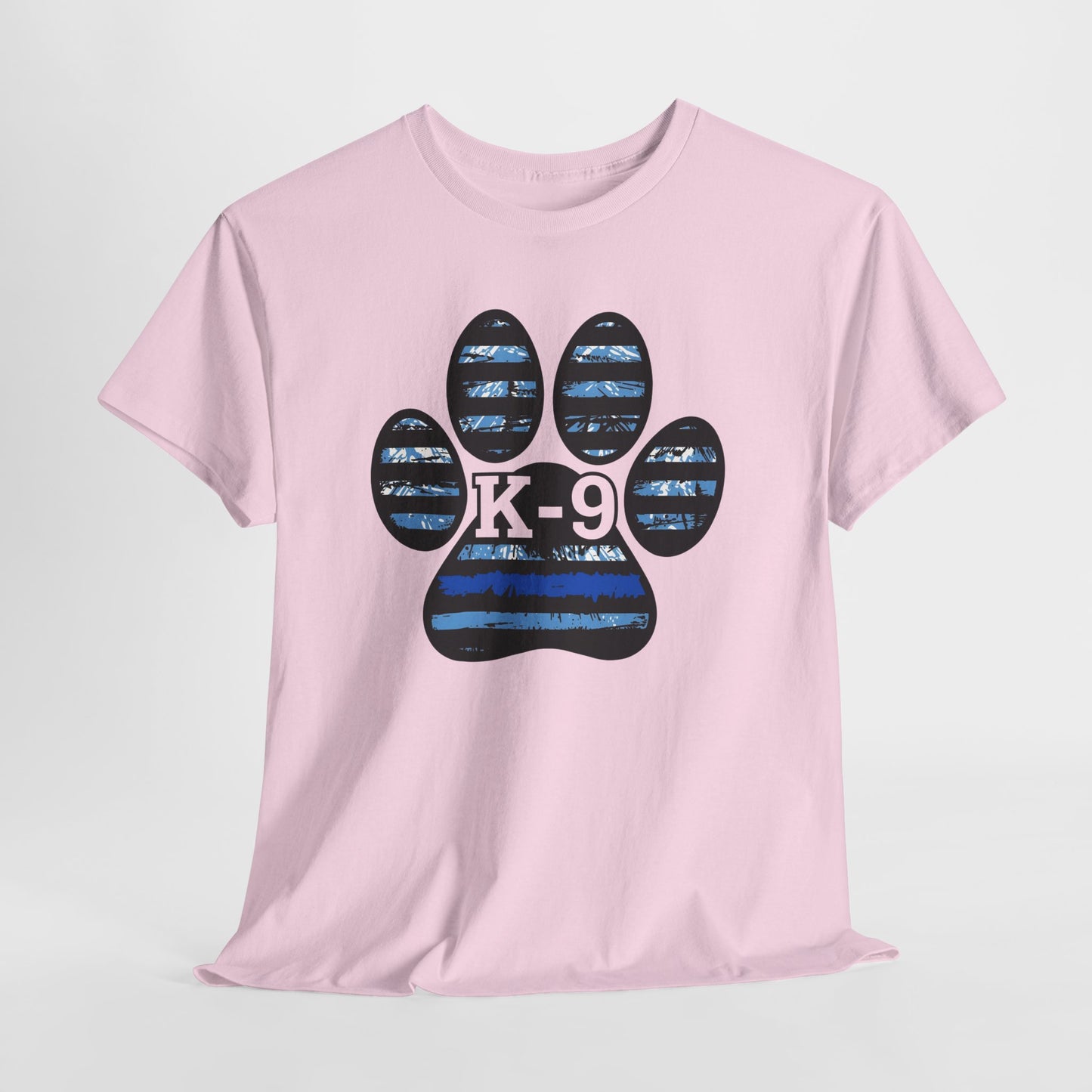 K-9 Paw Print Tee – Unisex Cotton Tee for Dog Lovers, Pet Owners, Animal Rescue Supporters