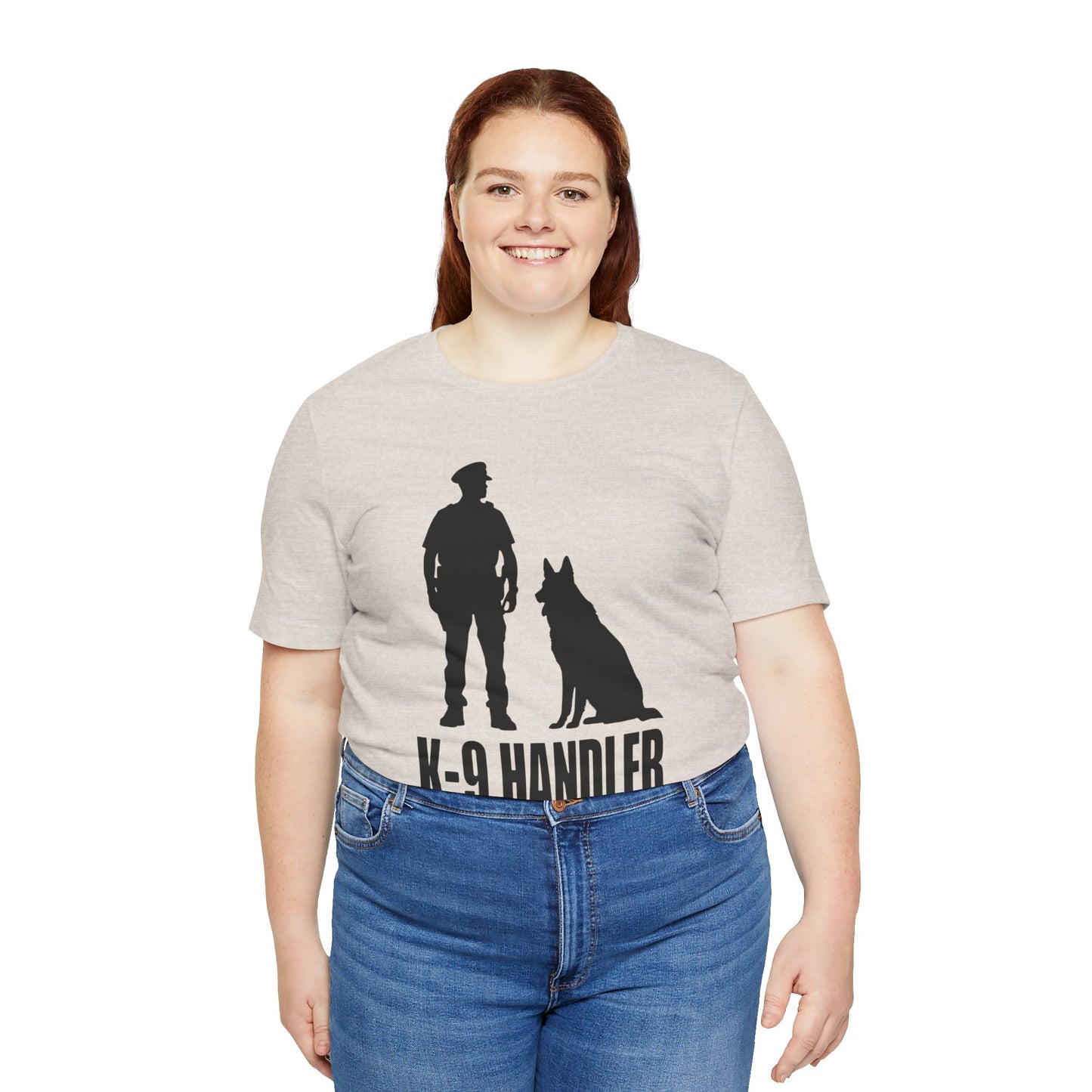 K9 Handler Unisex Tee, Dog Lover Gift, Pet Handler Shirt, Animal Advocate Apparel, Canine Enthusiast Top, Training Gear