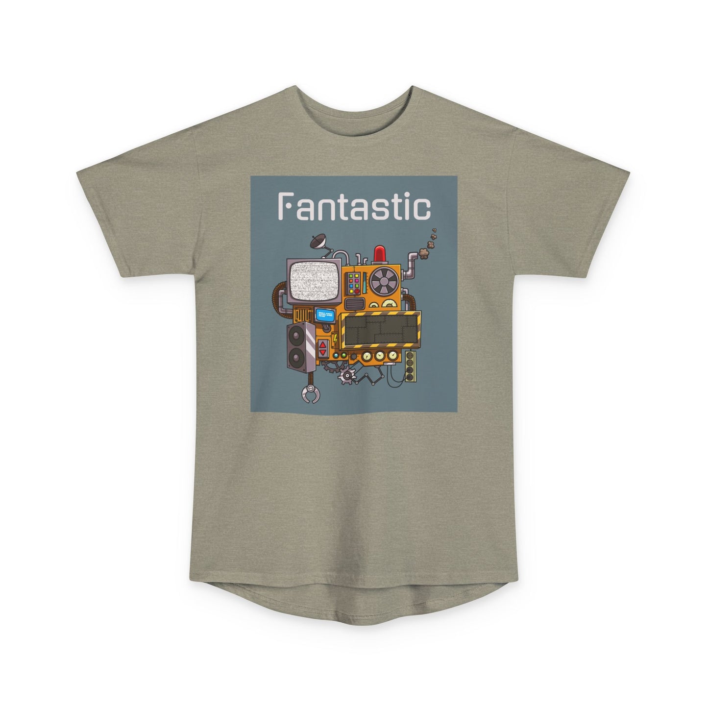 Fantastic Vibe Unisex Long Body Urban Tee, Streetwear, Graphic Tee, Gift for Music Lovers, Casual Wear, Unique Fashion Statement