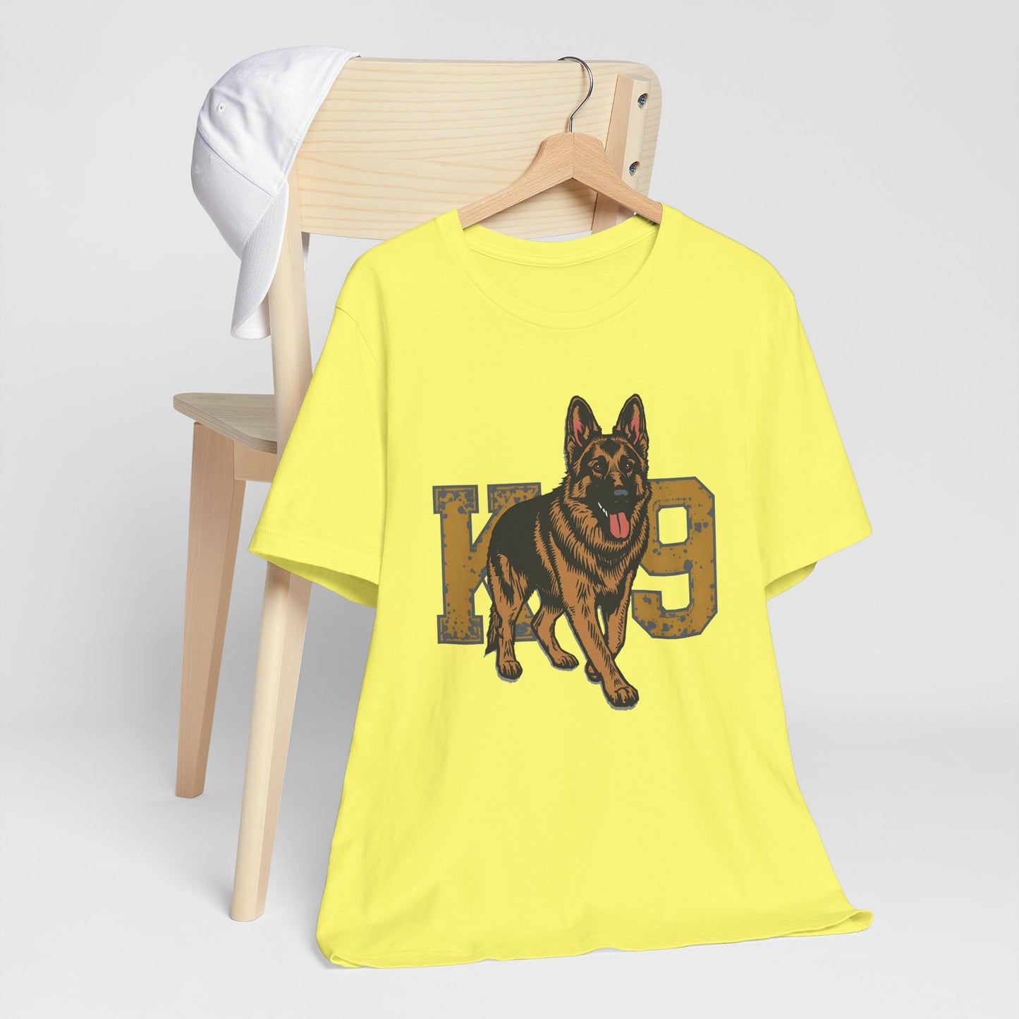 K9 Dog Lover German Shepherd Tee, Pet Owner Gift, Unisex Jersey Shirt