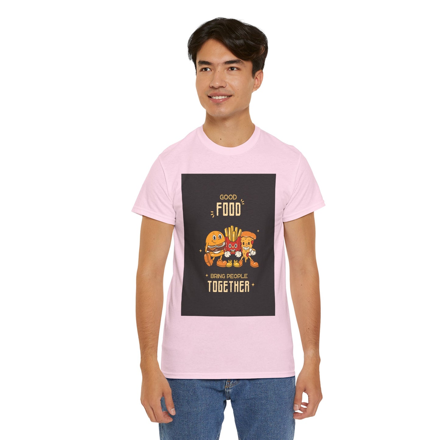 Good Food Unisex Tee | Fun Foodie Shirt, Gift for Food Lovers, Casual Wear, Kitchen Humor, BBQ Party