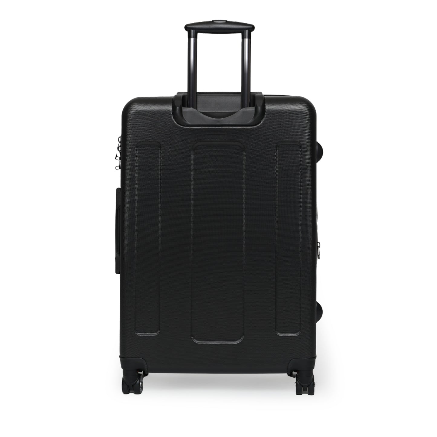 Dog Lover Suitcase Featuring a Long Coat German Shepherd Jumping An Agility Fence