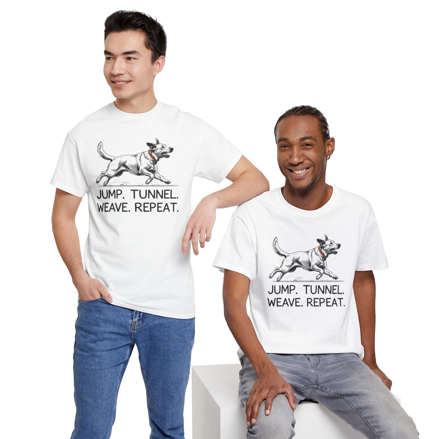 Dog Agility Tee for Enthusiasts, Funny Pet Owner Gift, Animal Lover Apparel, Dog Lover Shirt, Training Motivation Clothing